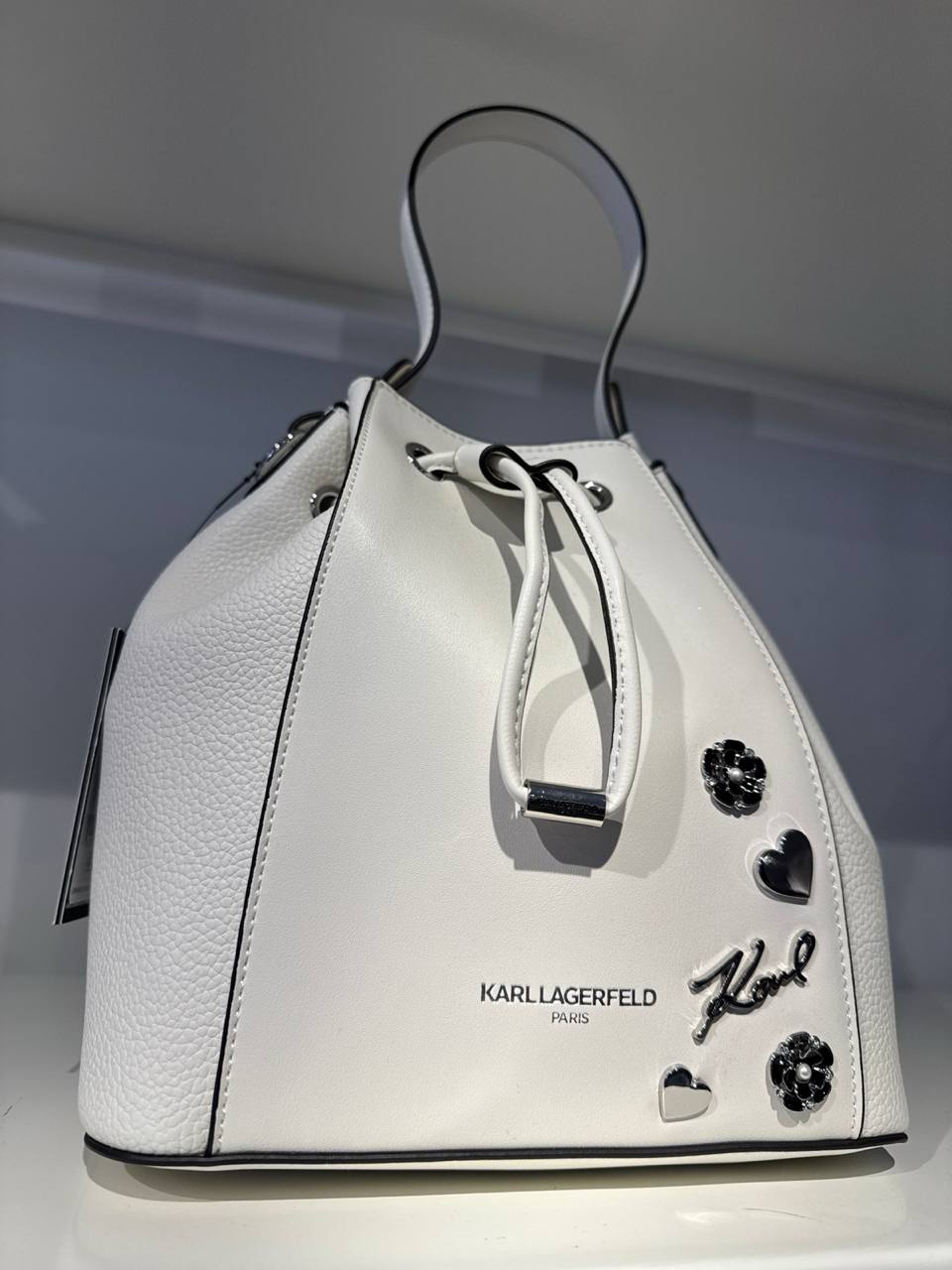 bolsa média com alça transversal em pano