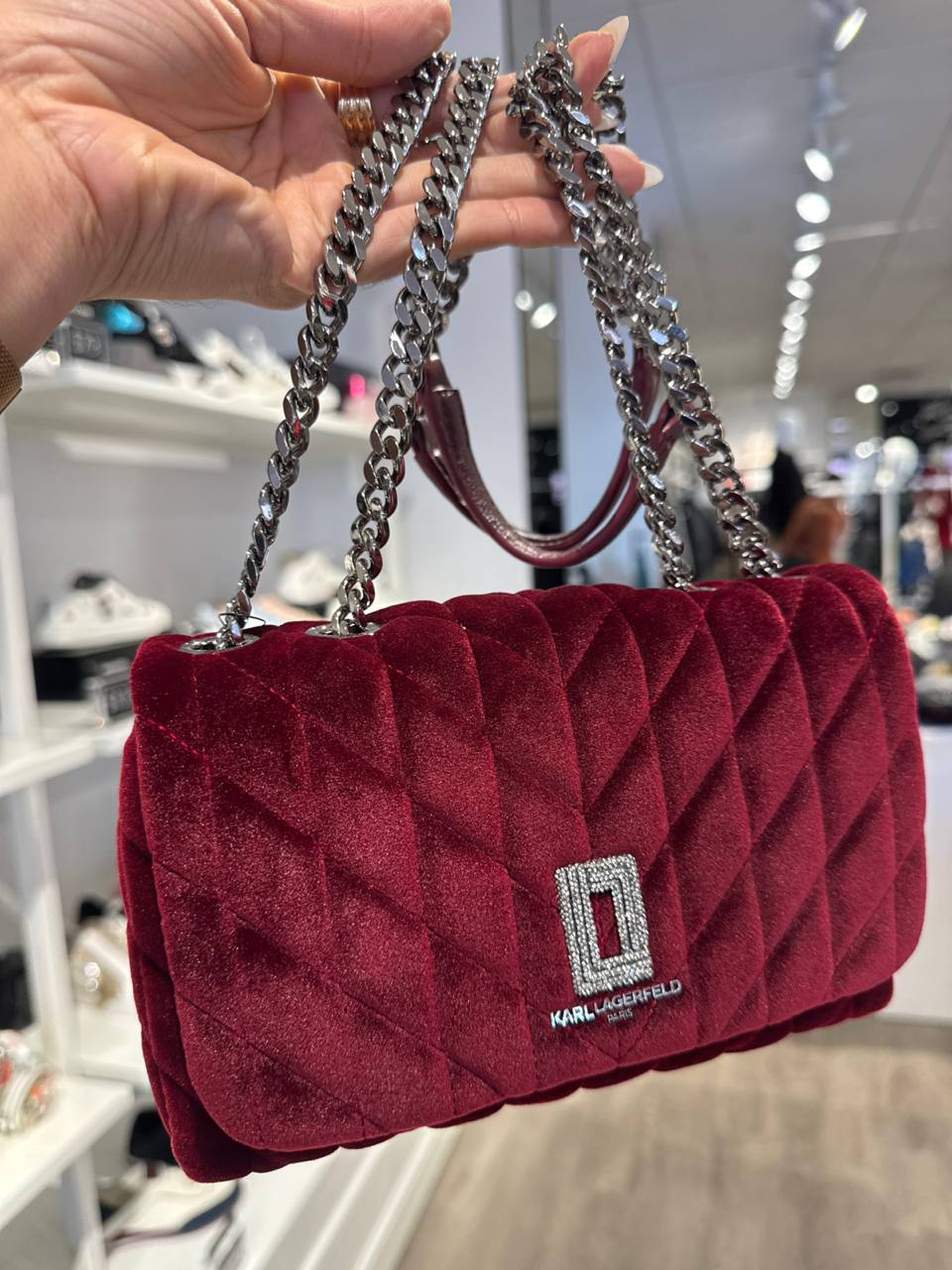 bolsa CROSSBODY pequena com alça dupla ombro e transversal