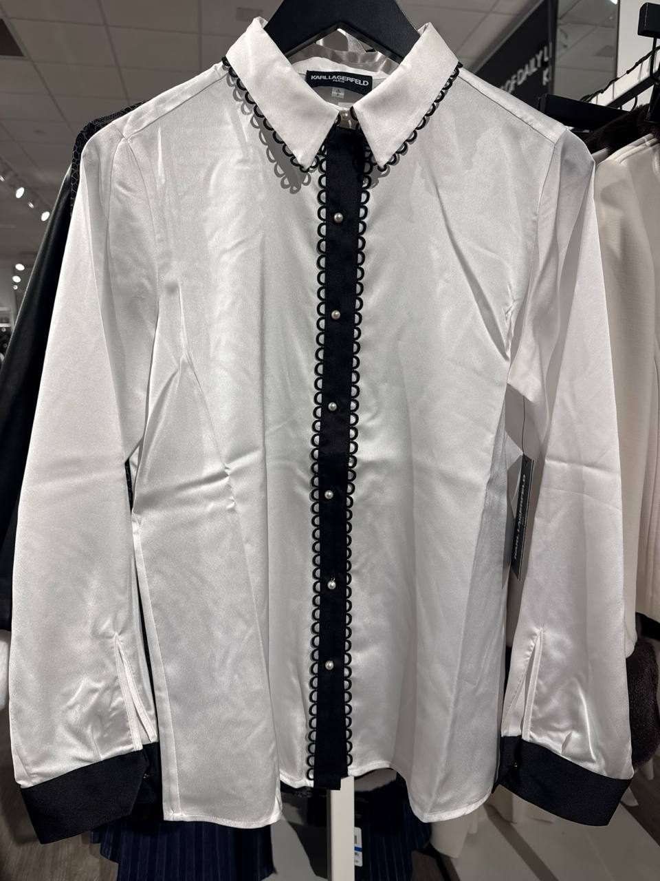 camisa de cetim