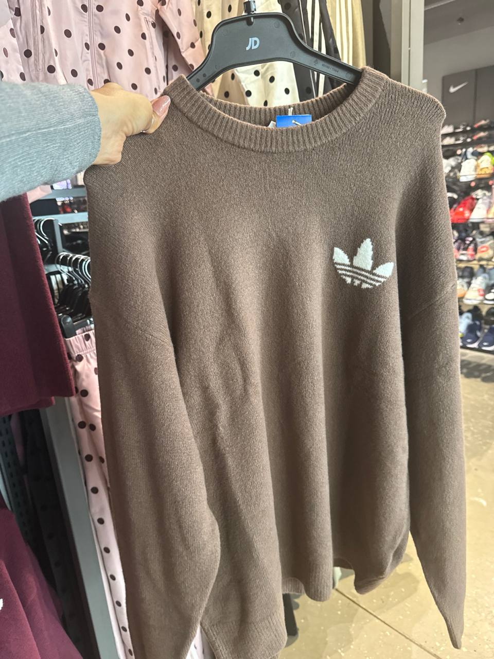 suéter  manga longa  Adidas vestuário