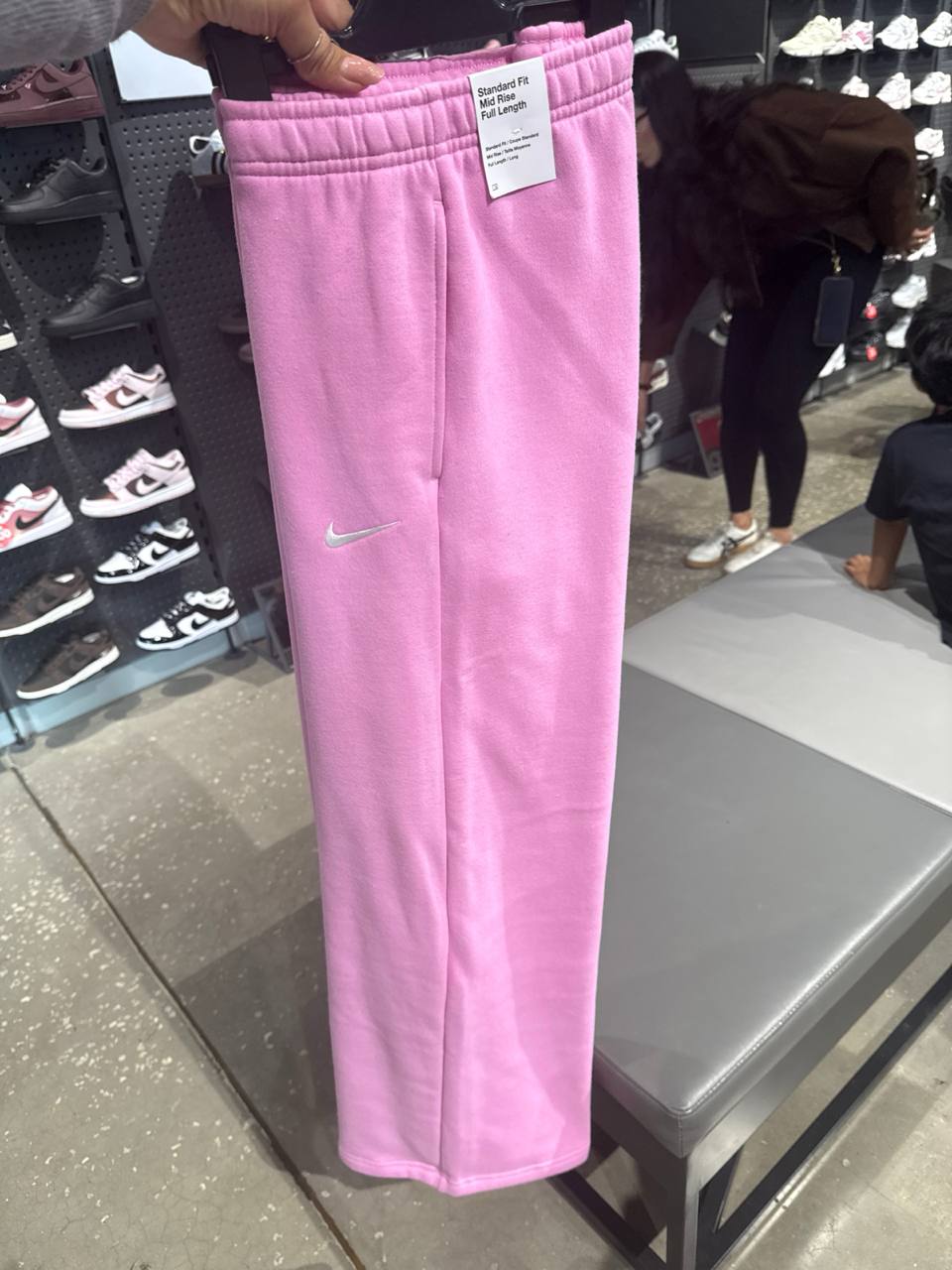 calça moletom com fleece   Nike  vestuário