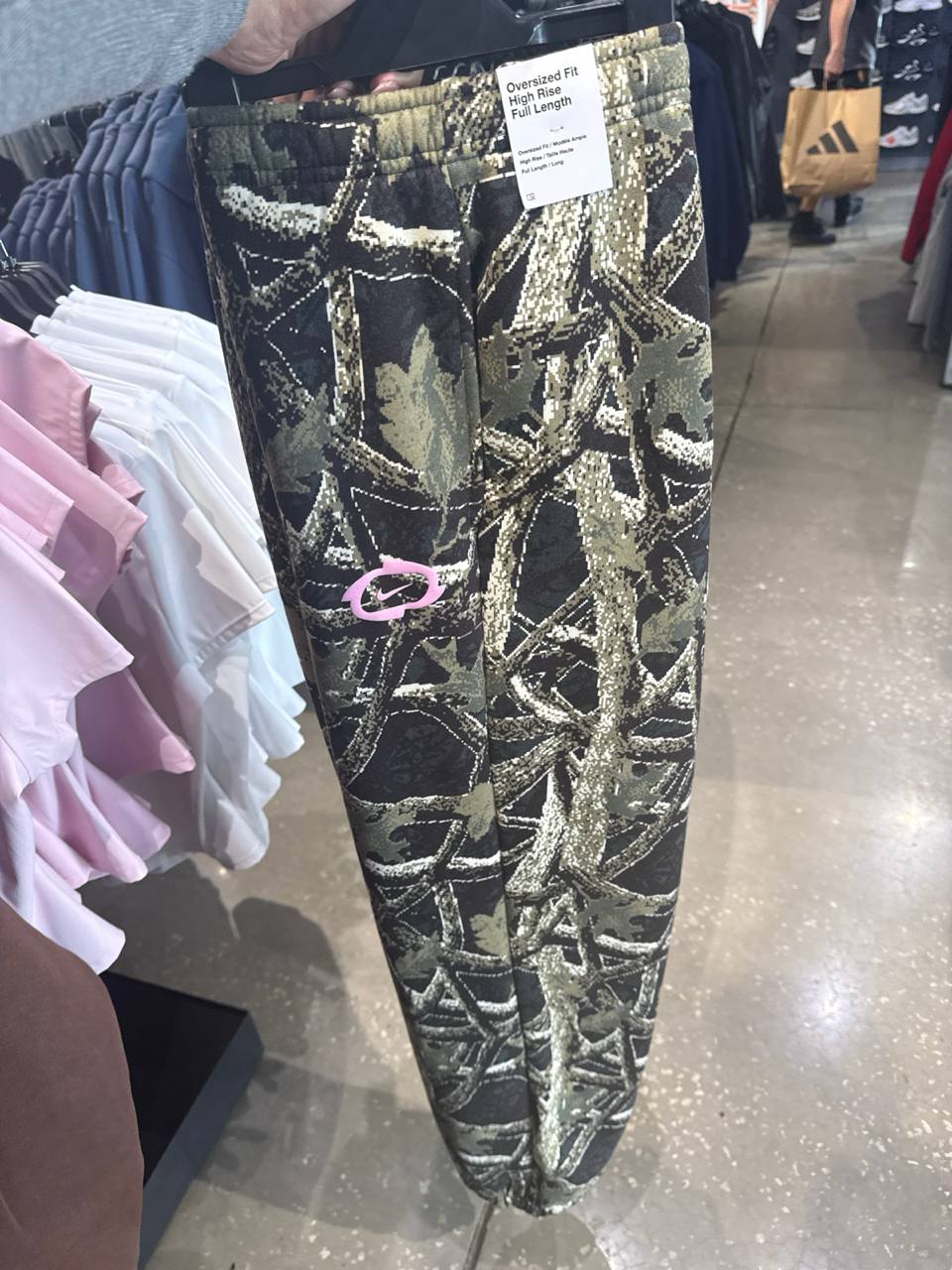 calça moletom com fleece   Nike  vestuário