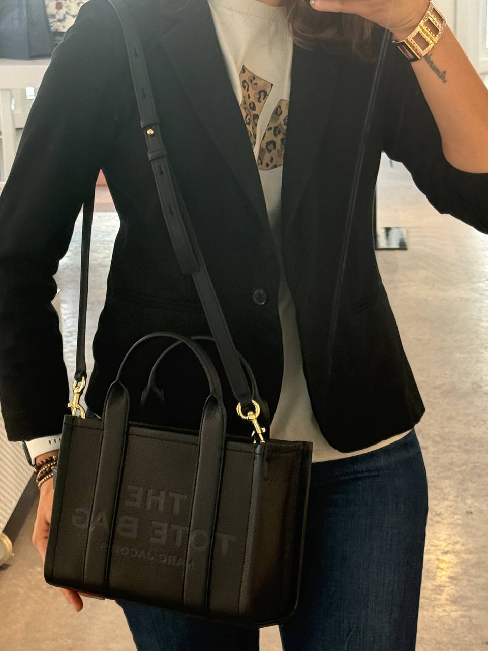 Tote Bolsa Small com Dust Bag