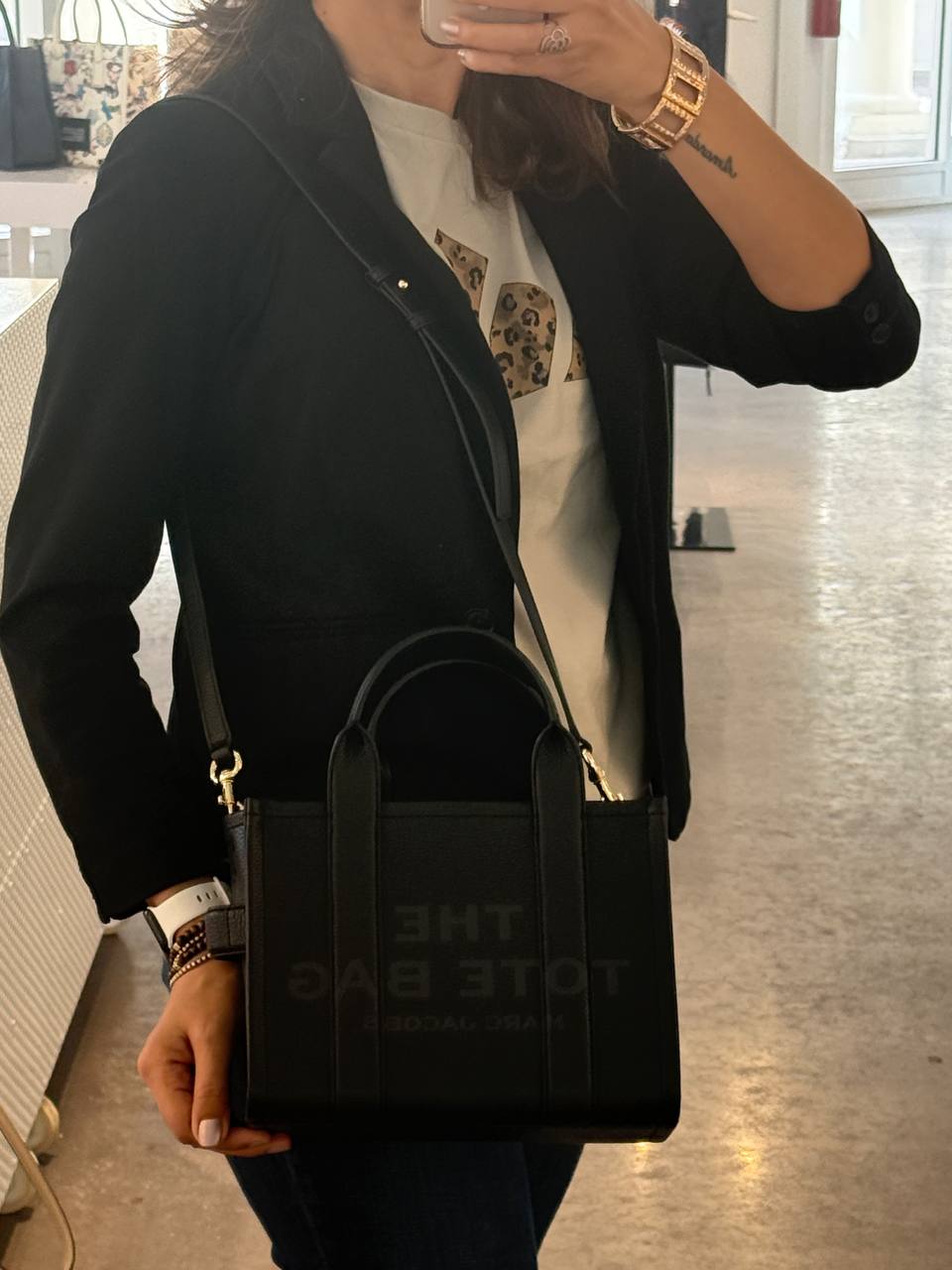 Tote Bolsa Small com Dust Bag
