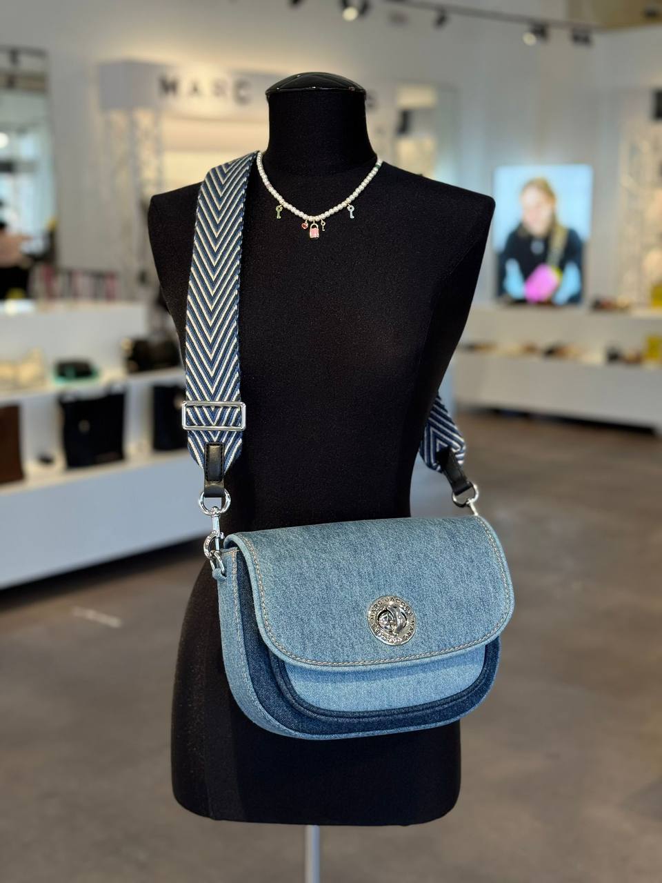Bolsa crossbody grande
