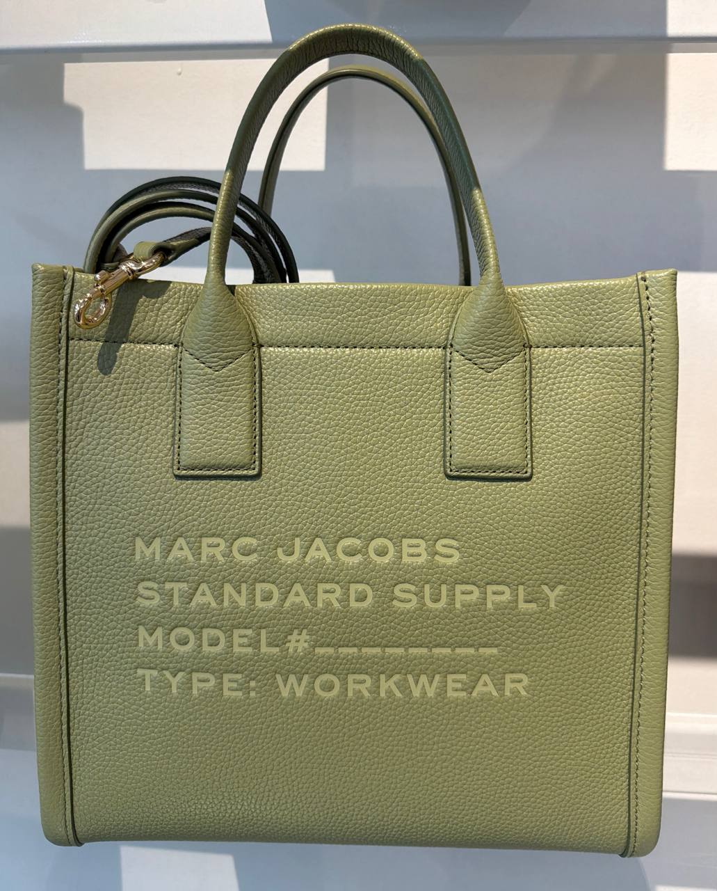 Standard supply Leather Tote Bolsa Média