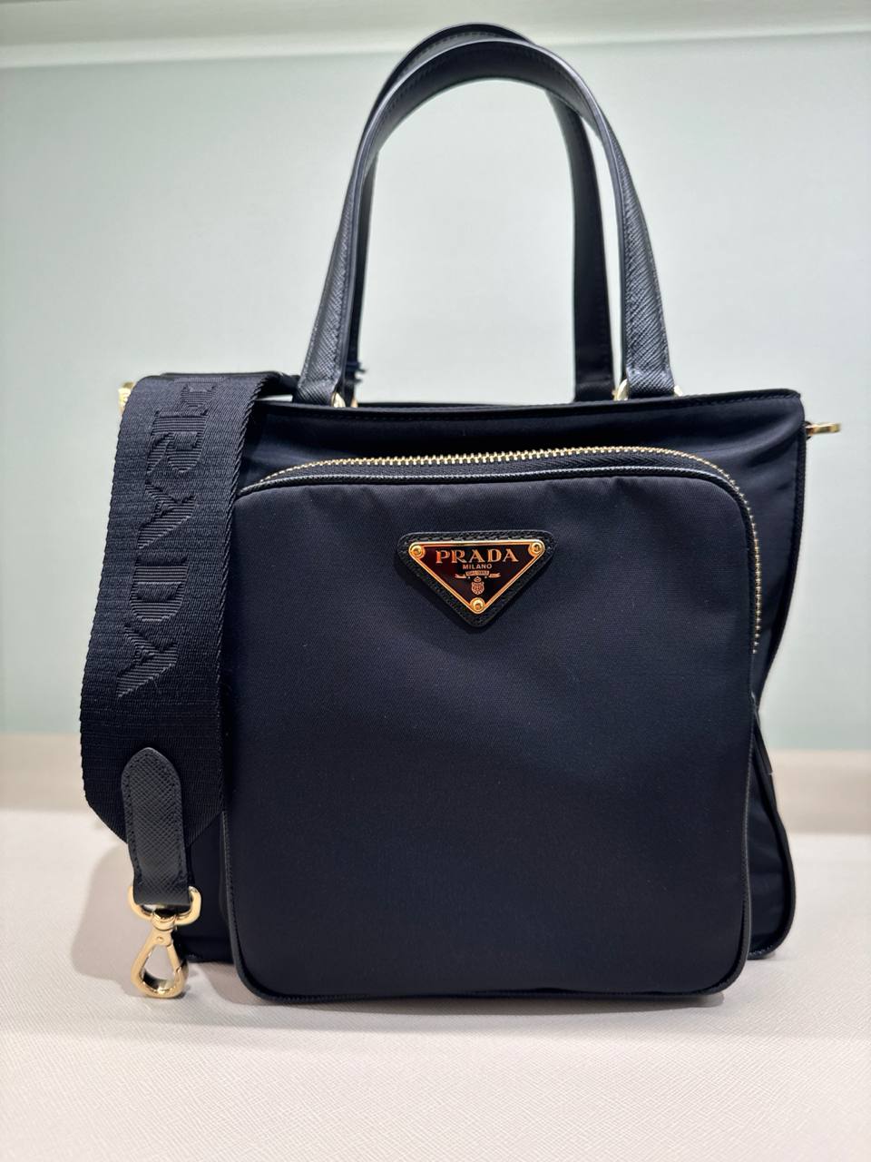 material da bolsa nylon