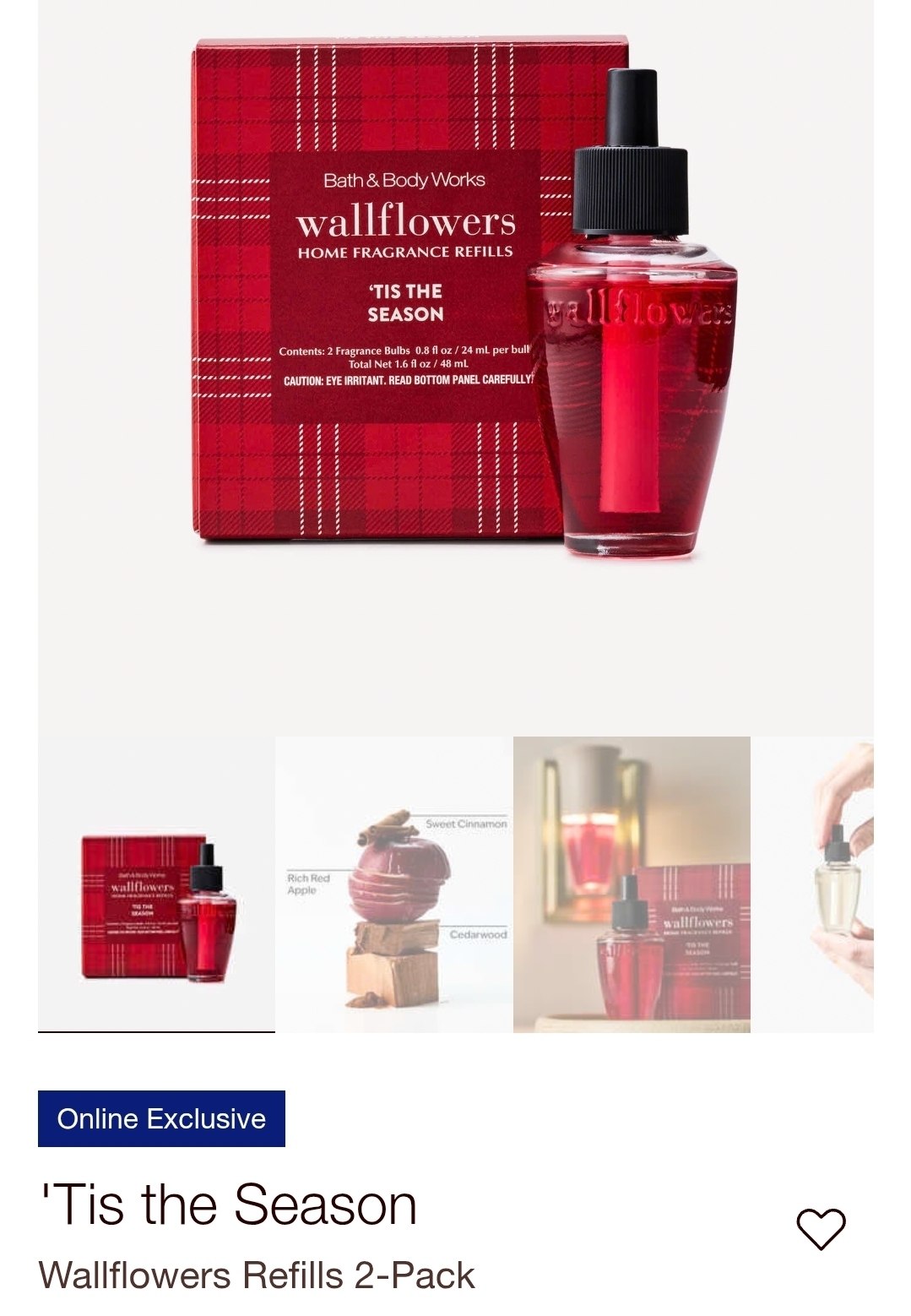Wallflowers Refills 2-Pack