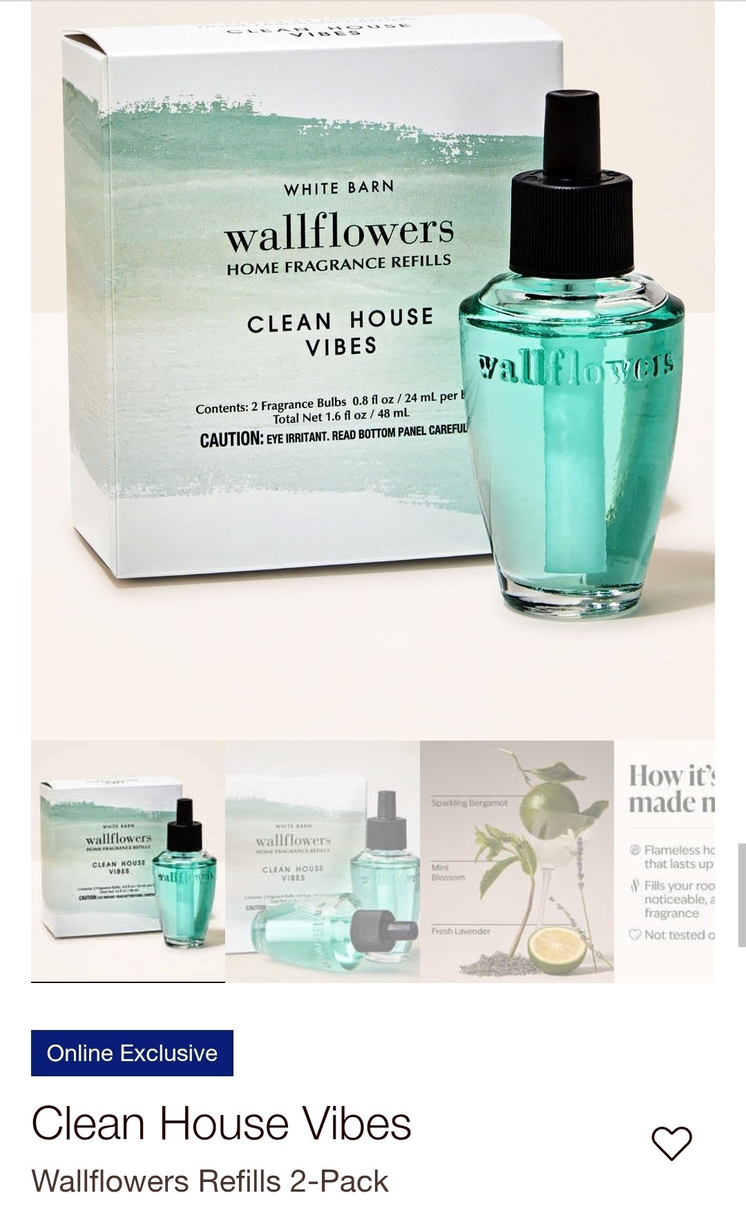 Wallflowers Refills 2-Pack