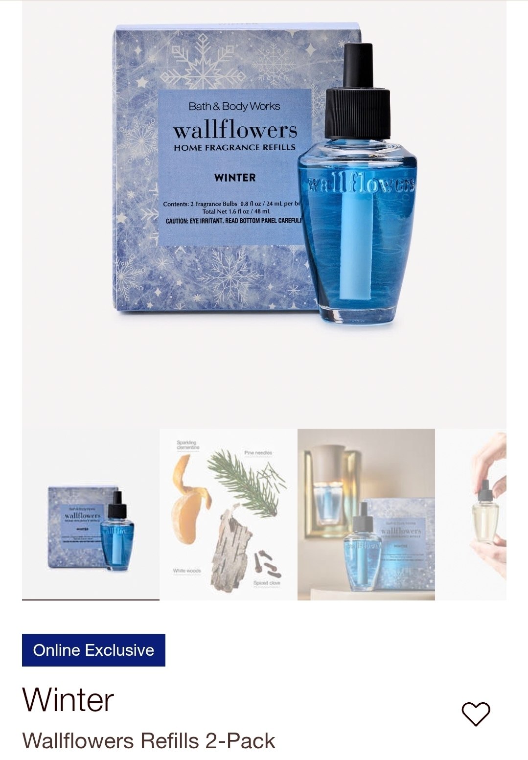 Wallflowers Refills 2-Pack