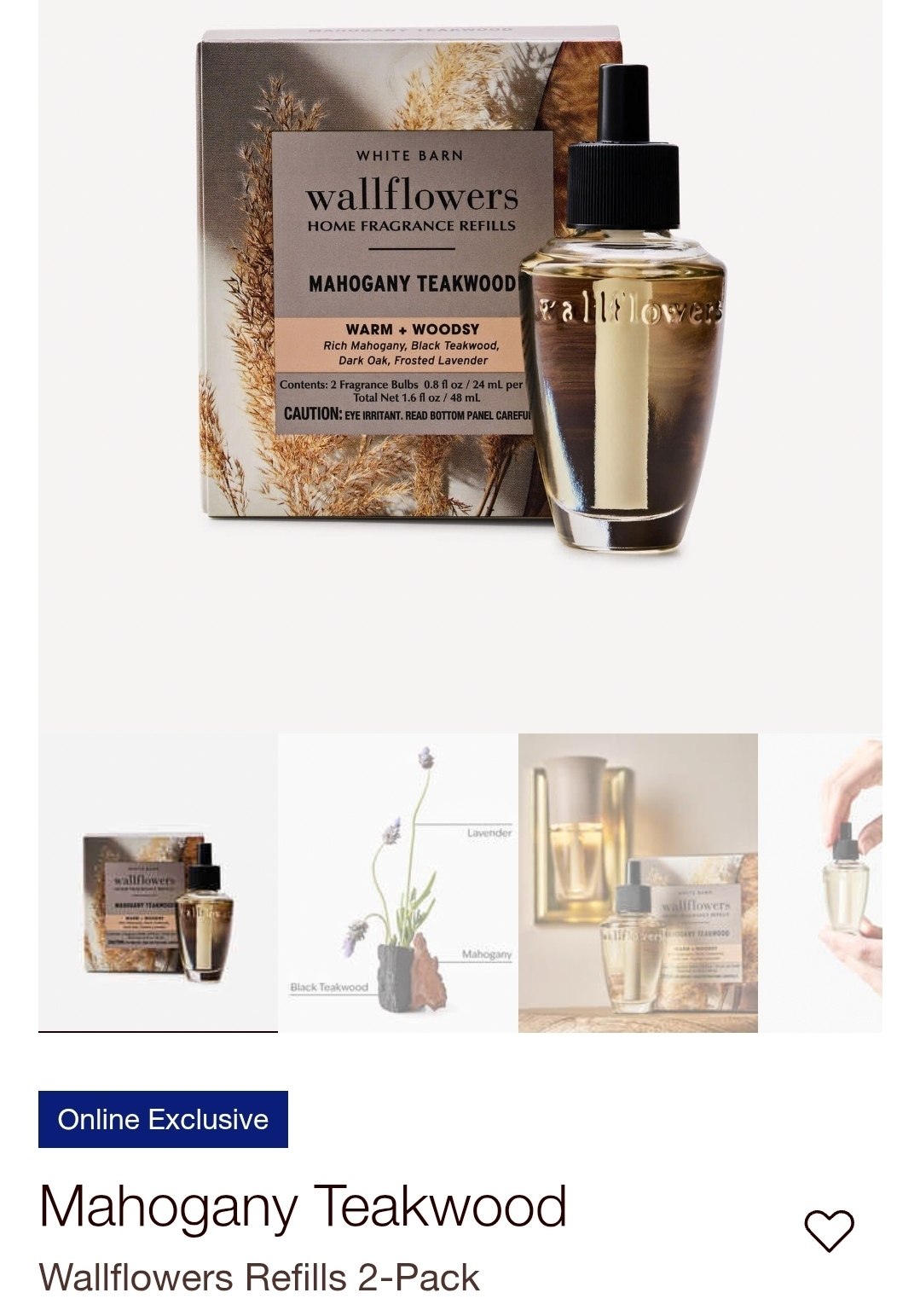 Wallflowers Refills 2-Pack