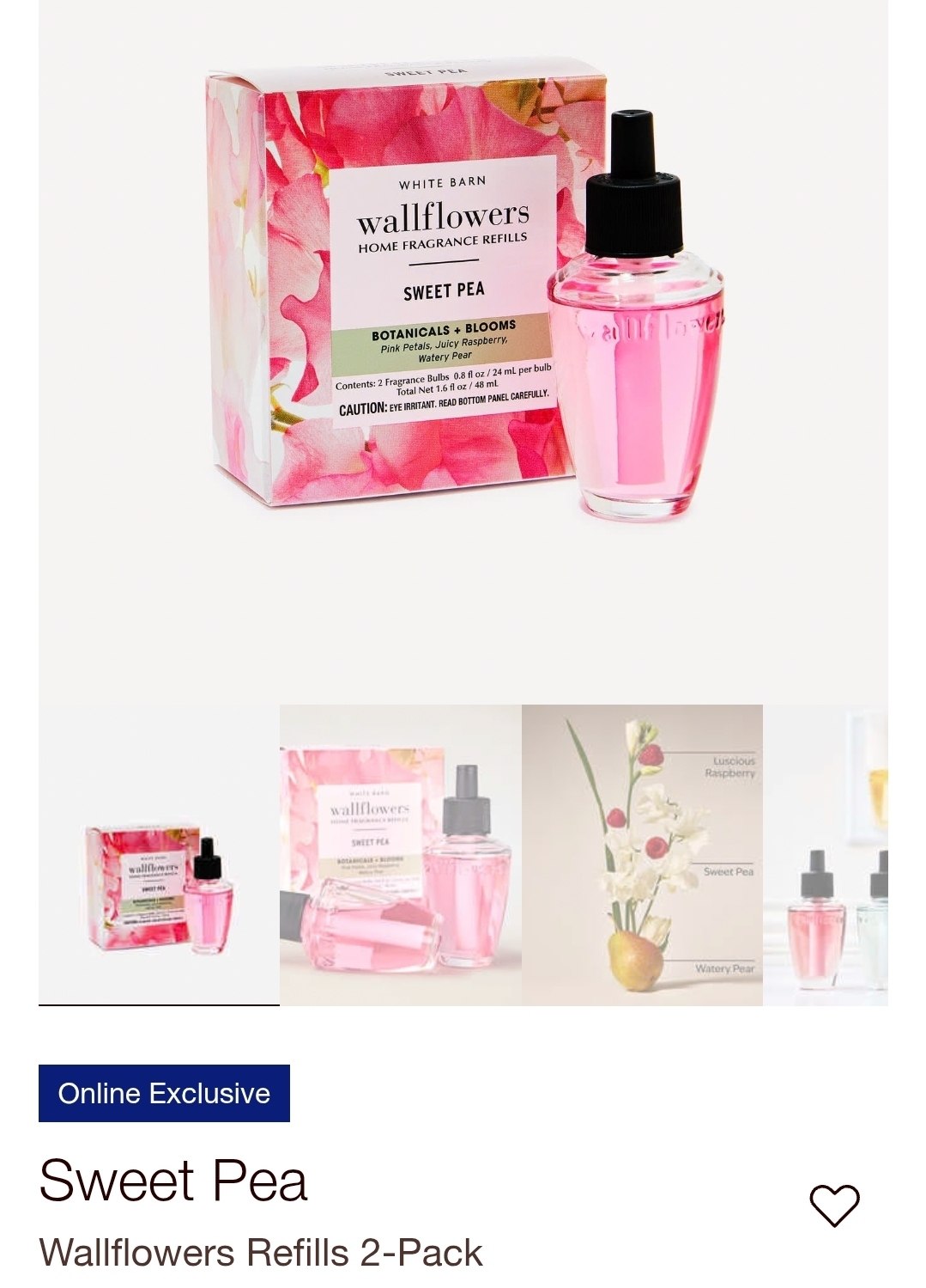 Wallflowers Refills 2-Pack