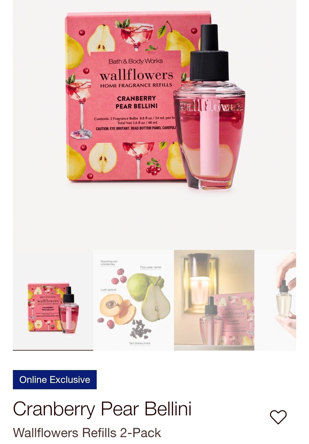 Wallflowers Refills 2-Pack