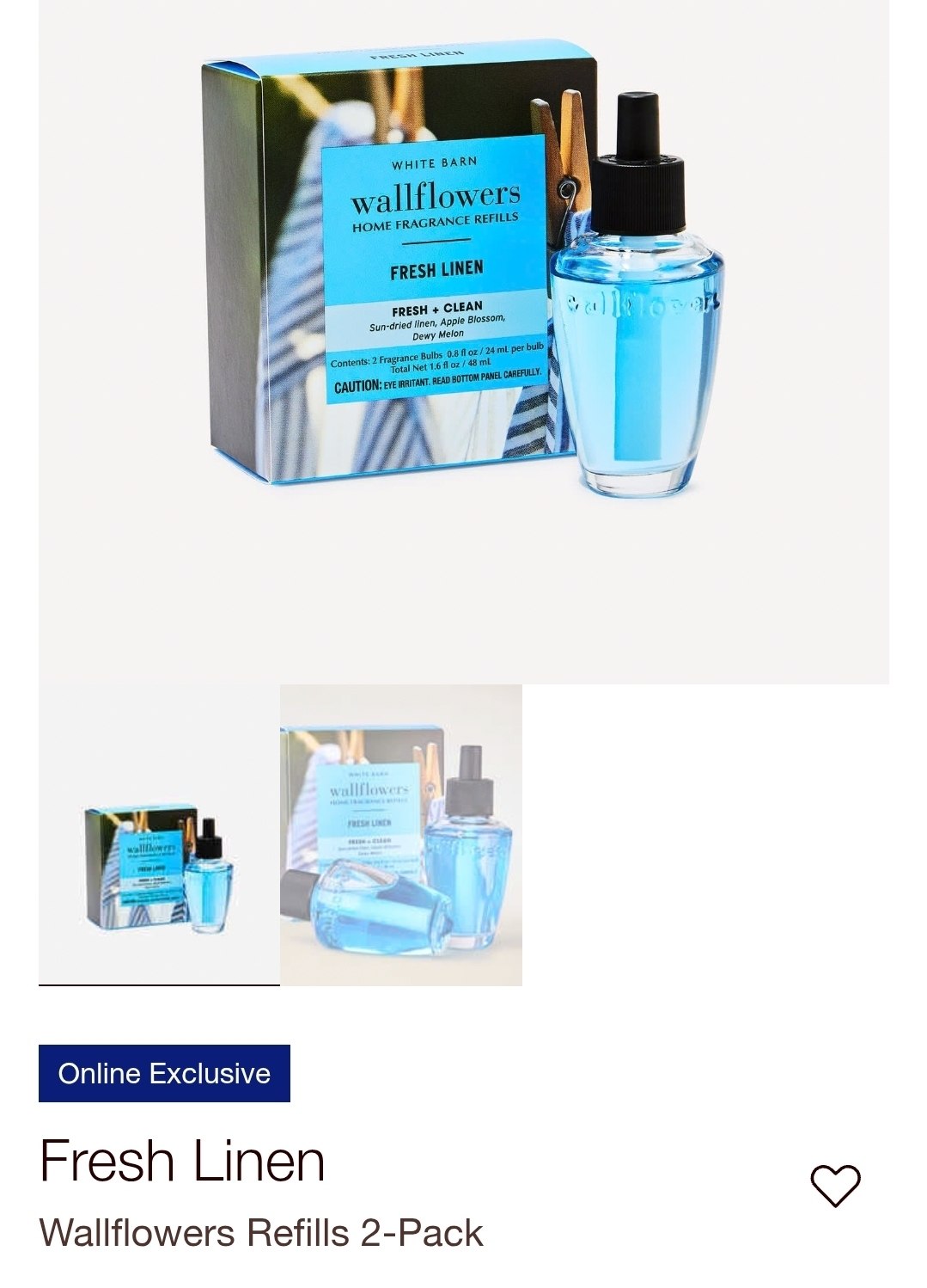 Wallflowers Refills 2-Pack
