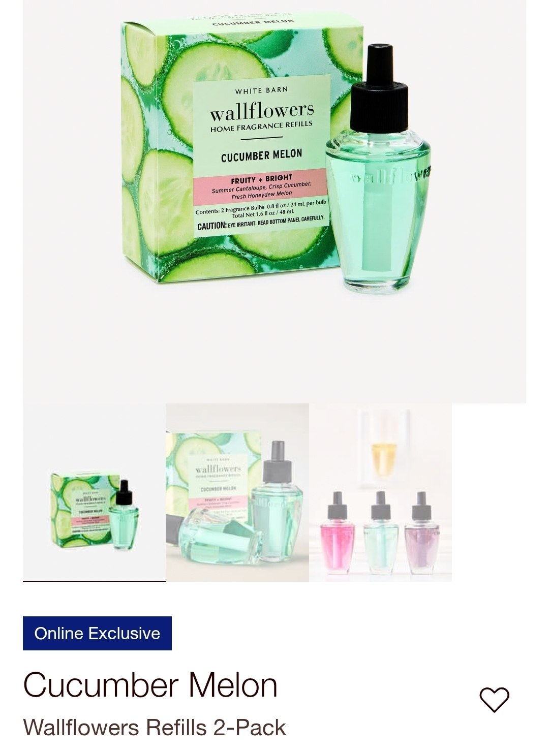 Wallflowers Refills 2-Pack