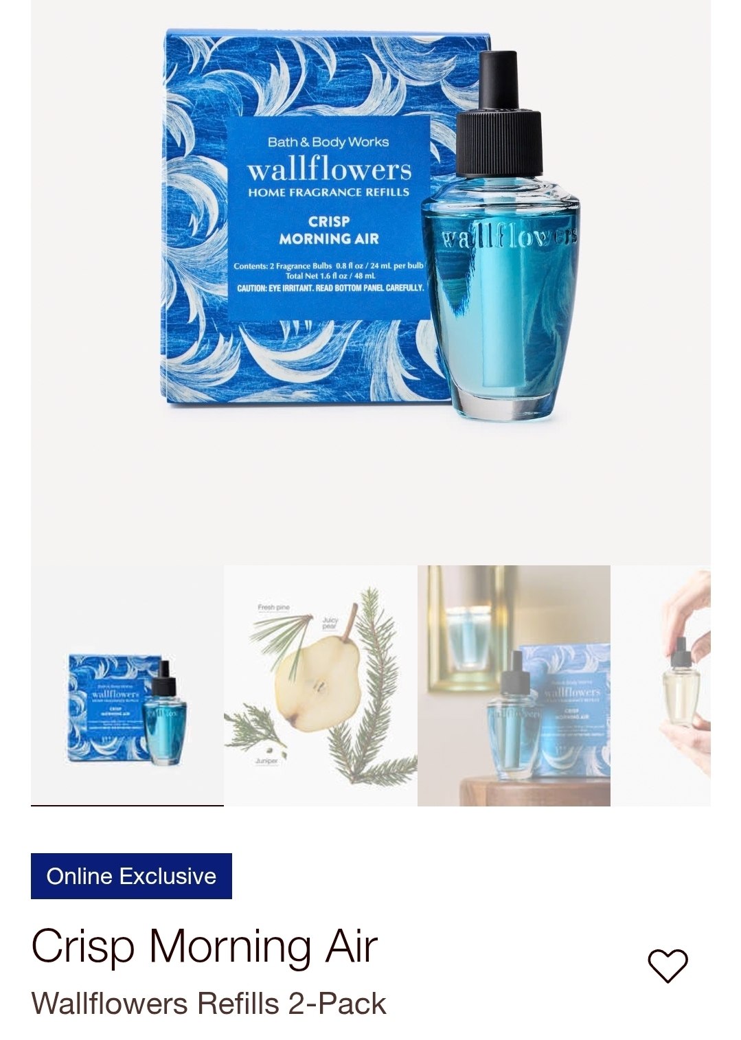Wallflowers Refills 2-Pack