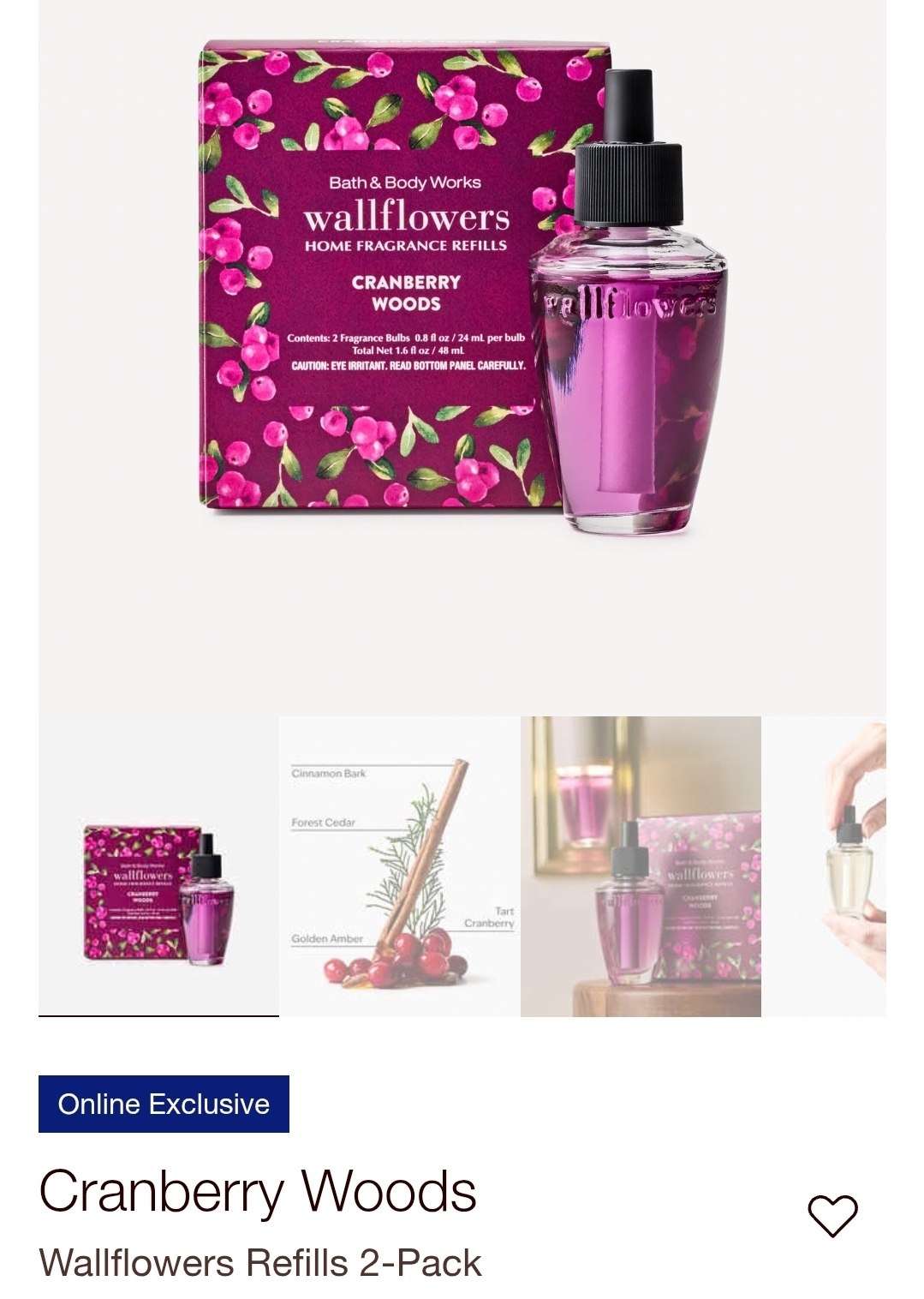 Wallflowers Refills 2-Pack