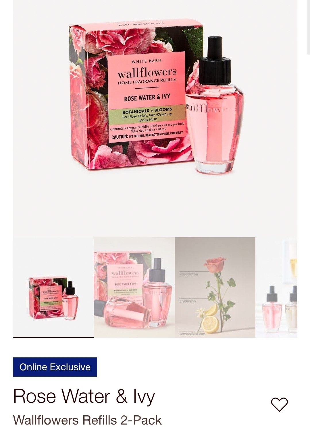 Wallflowers Refills 2-Pack