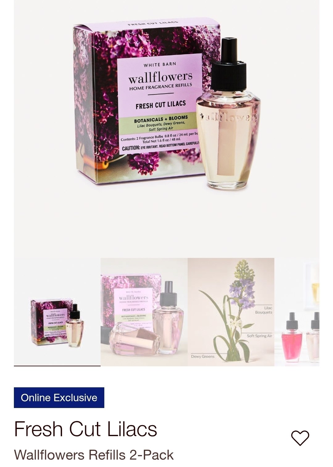 Wallflowers Refills 2-Pack