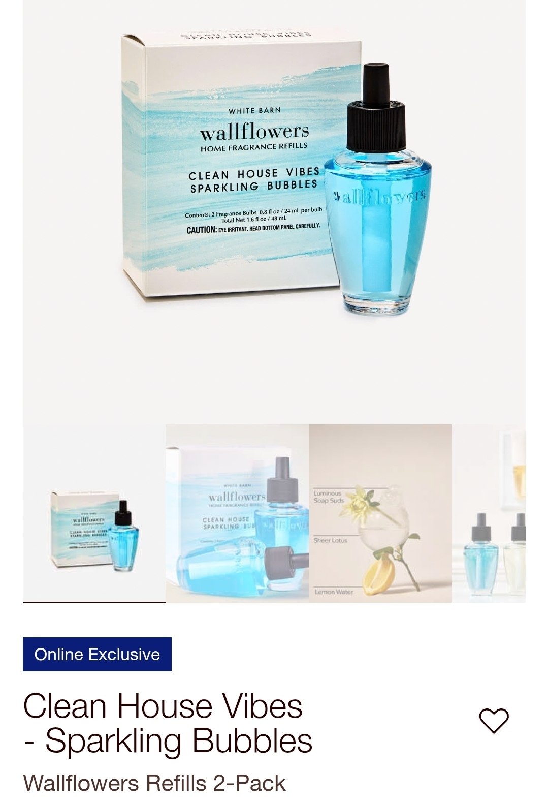 Wallflowers Refills 2-Pack