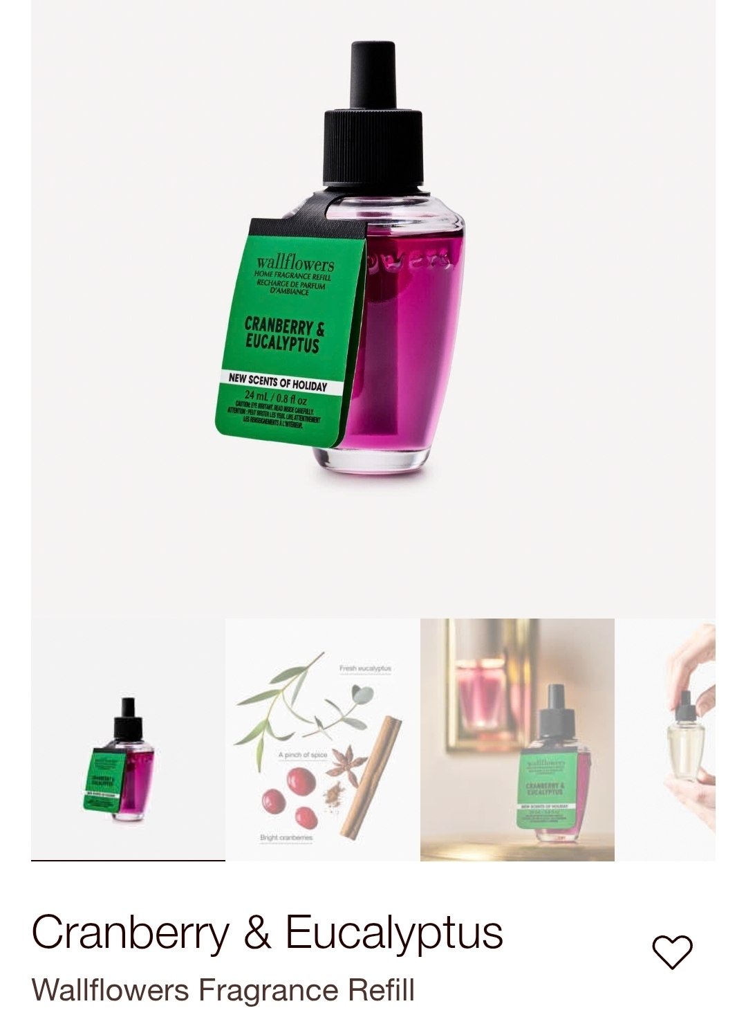Wallflowers Fragrance Refill