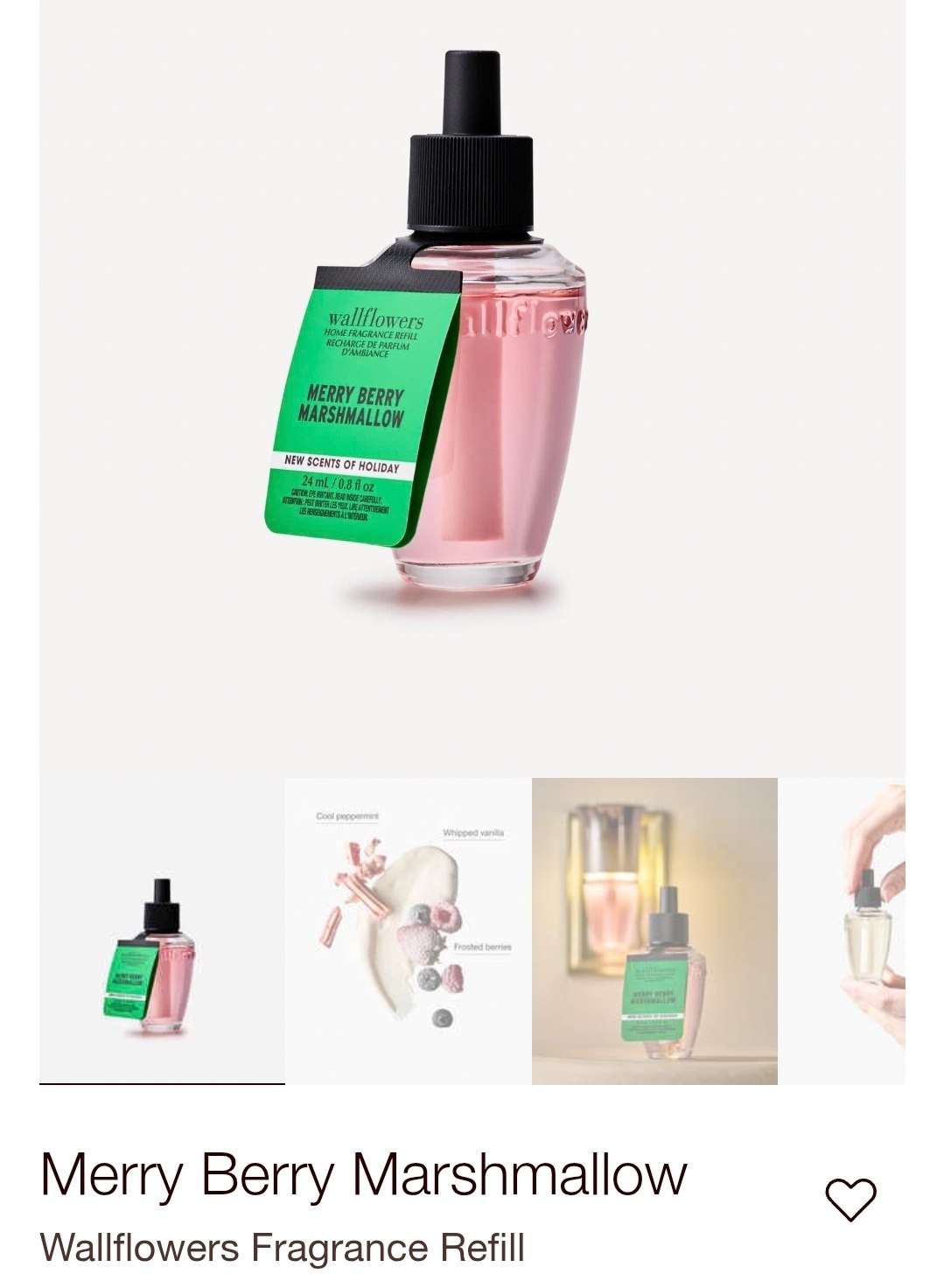 Wallflowers Fragrance Refill