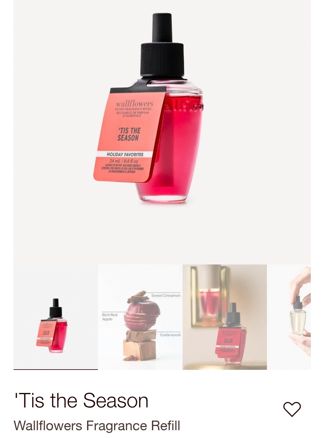 Wallflowers Fragrance Refill