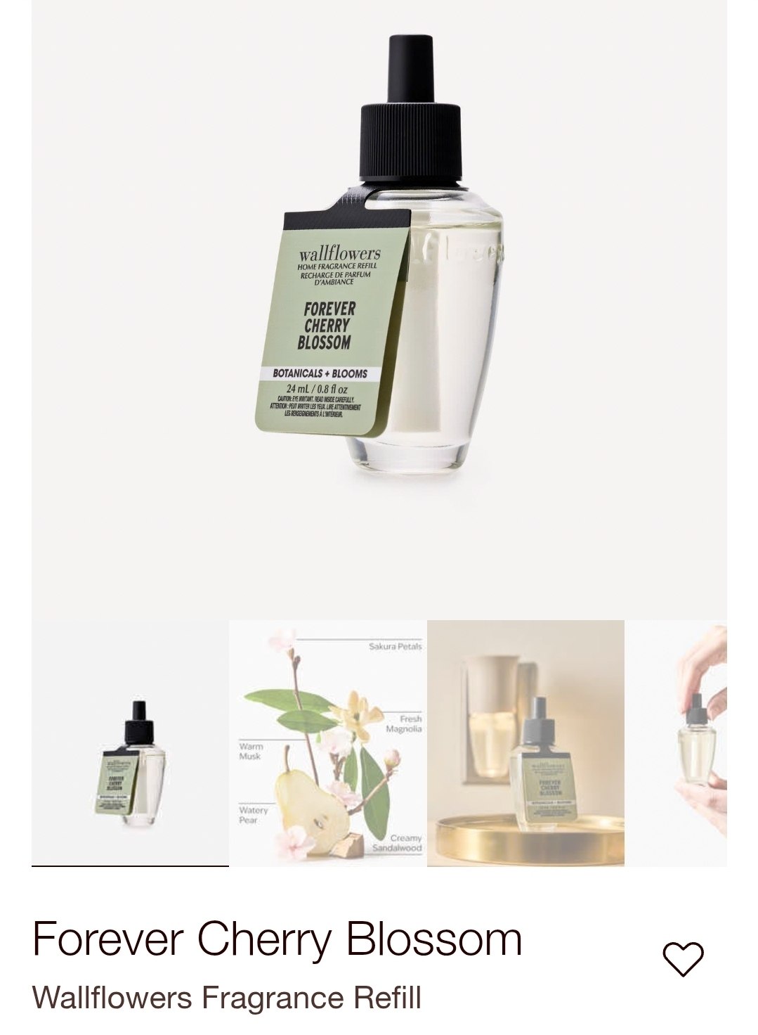 Wallflowers Fragrance Refill