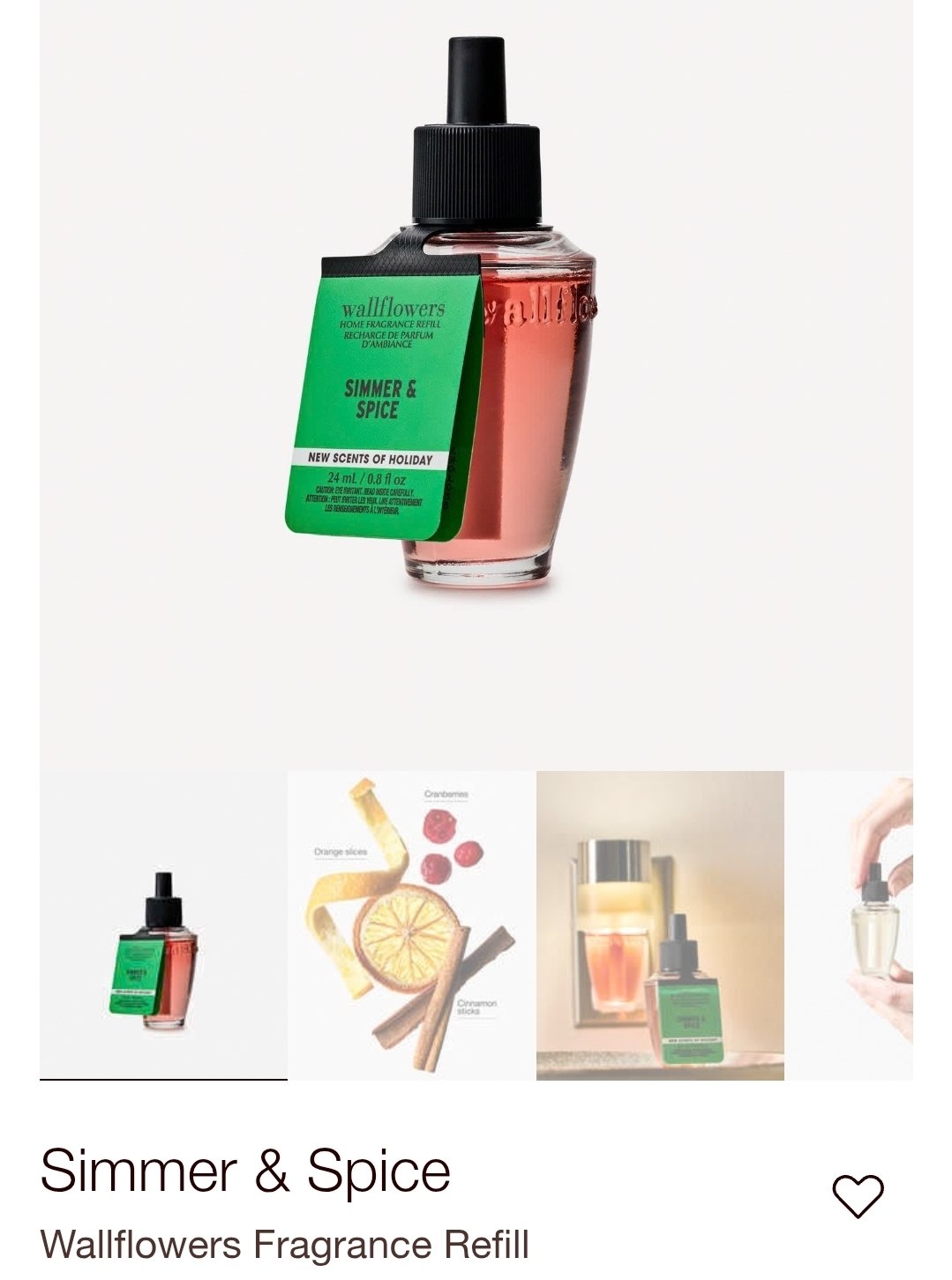 Wallflowers Fragrance Refill