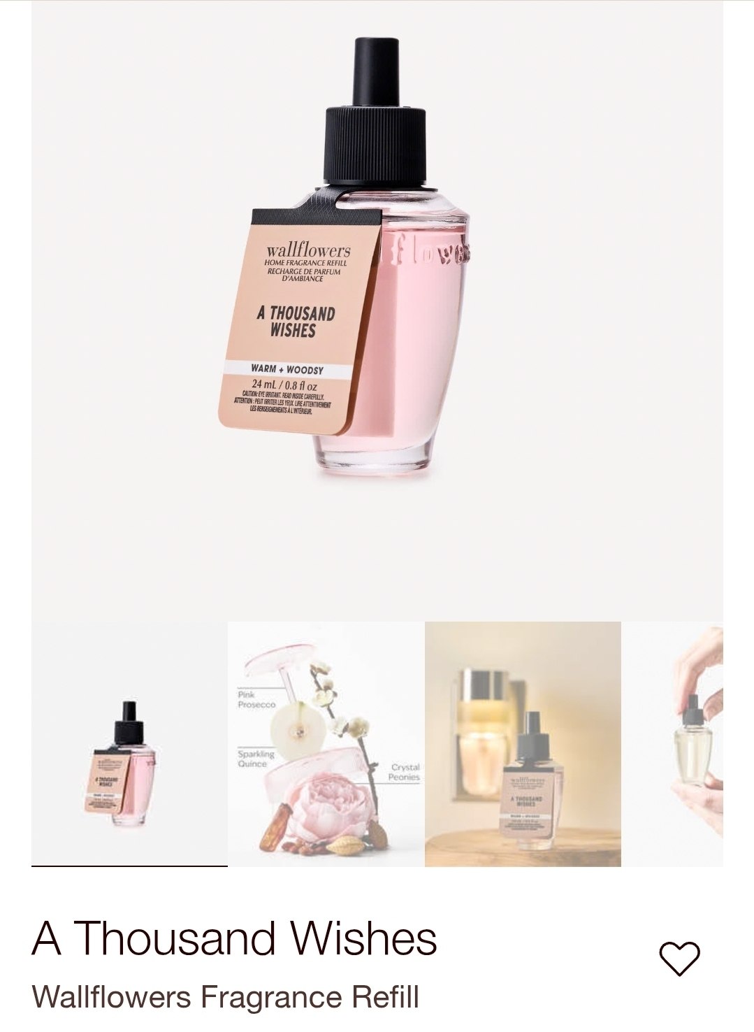 Wallflowers Fragrance Refill