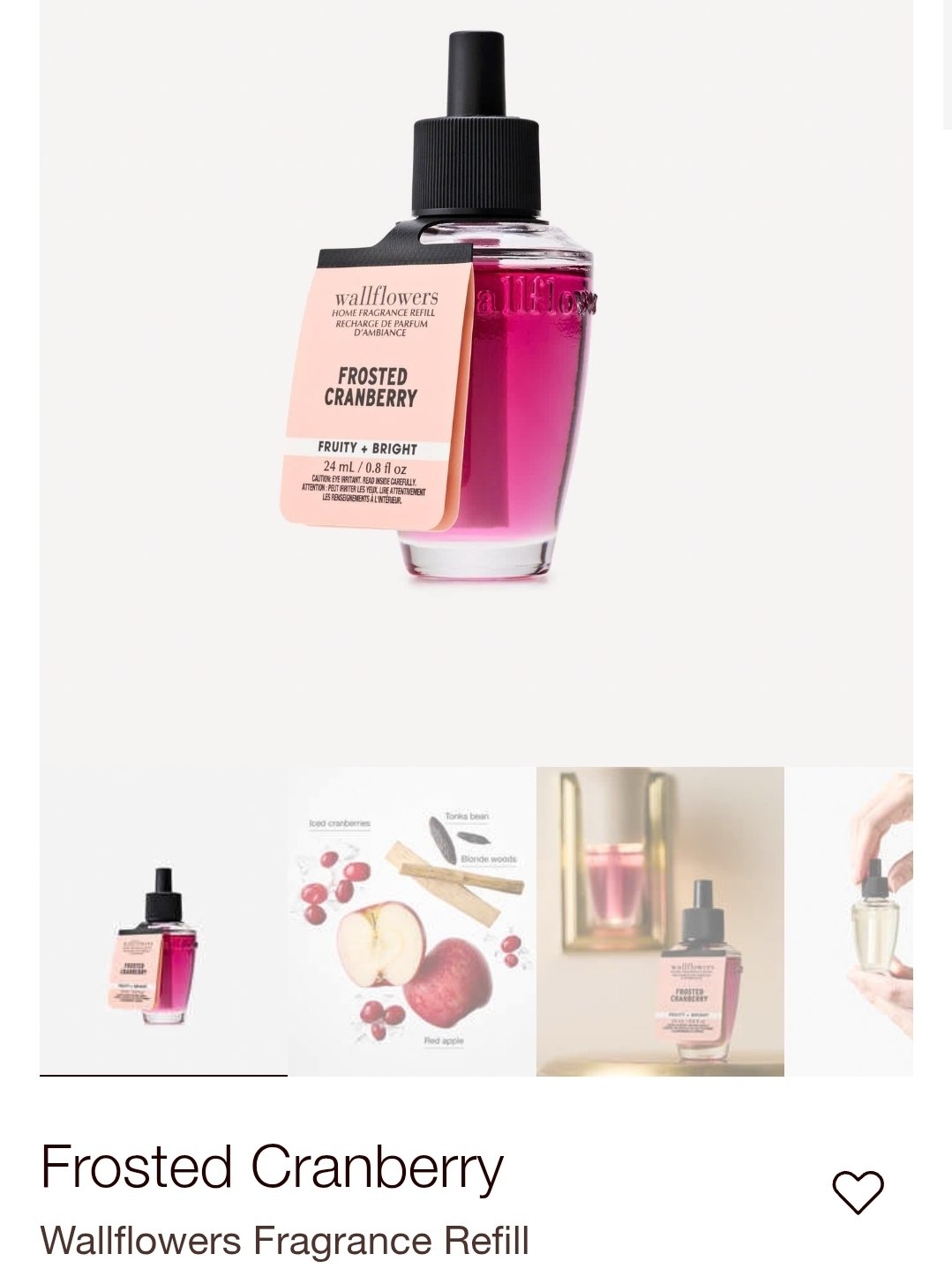 Wallflowers Fragrance Refill