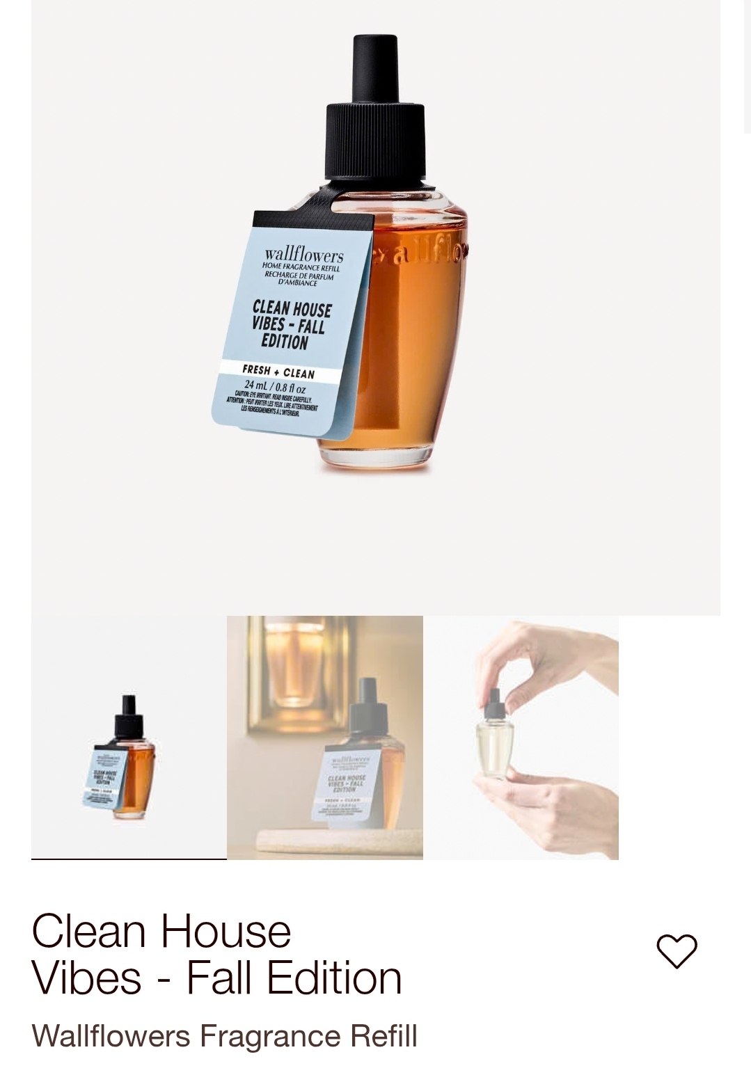 Wallflowers Fragrance Refill
