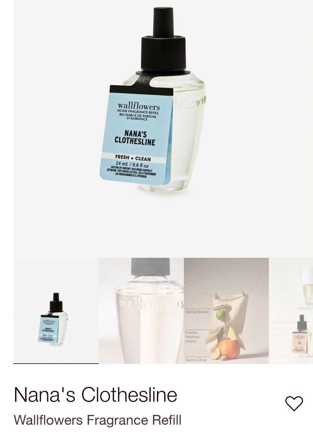 Wallflowers Fragrance Refill