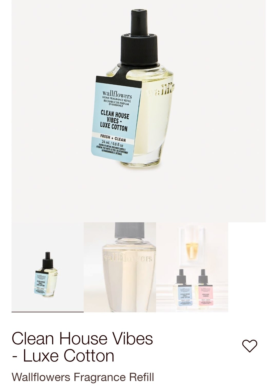 Wallflowers Fragrance Refill