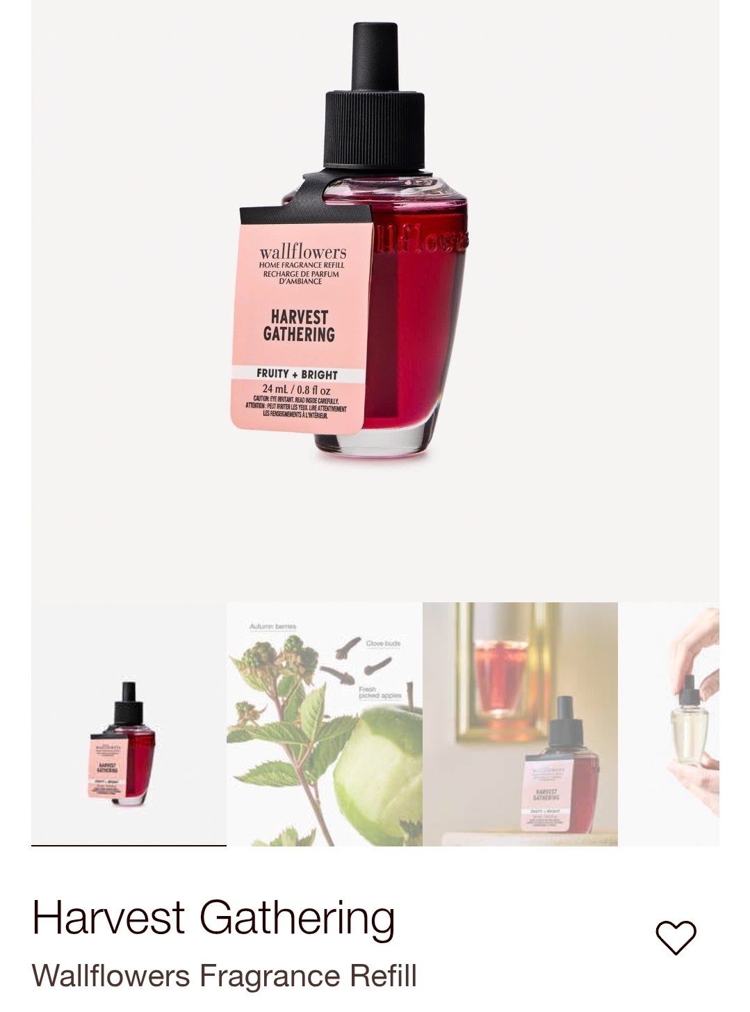 Wallflowers Fragrance Refill