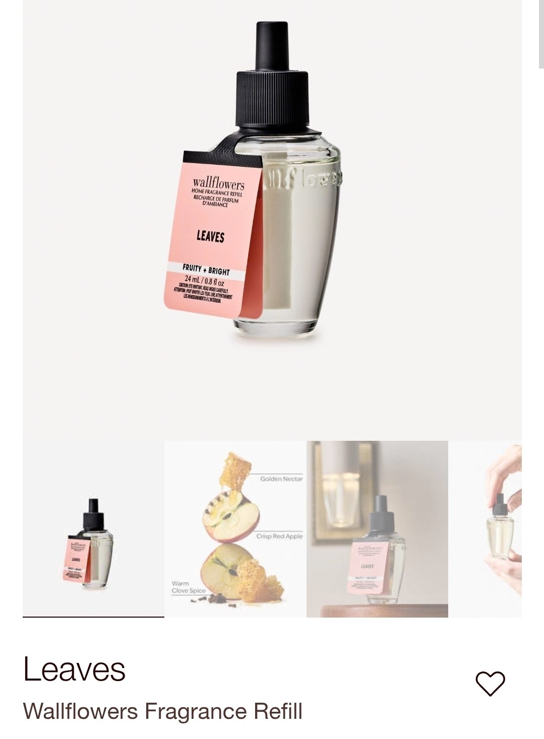 Wallflowers Fragrance Refill