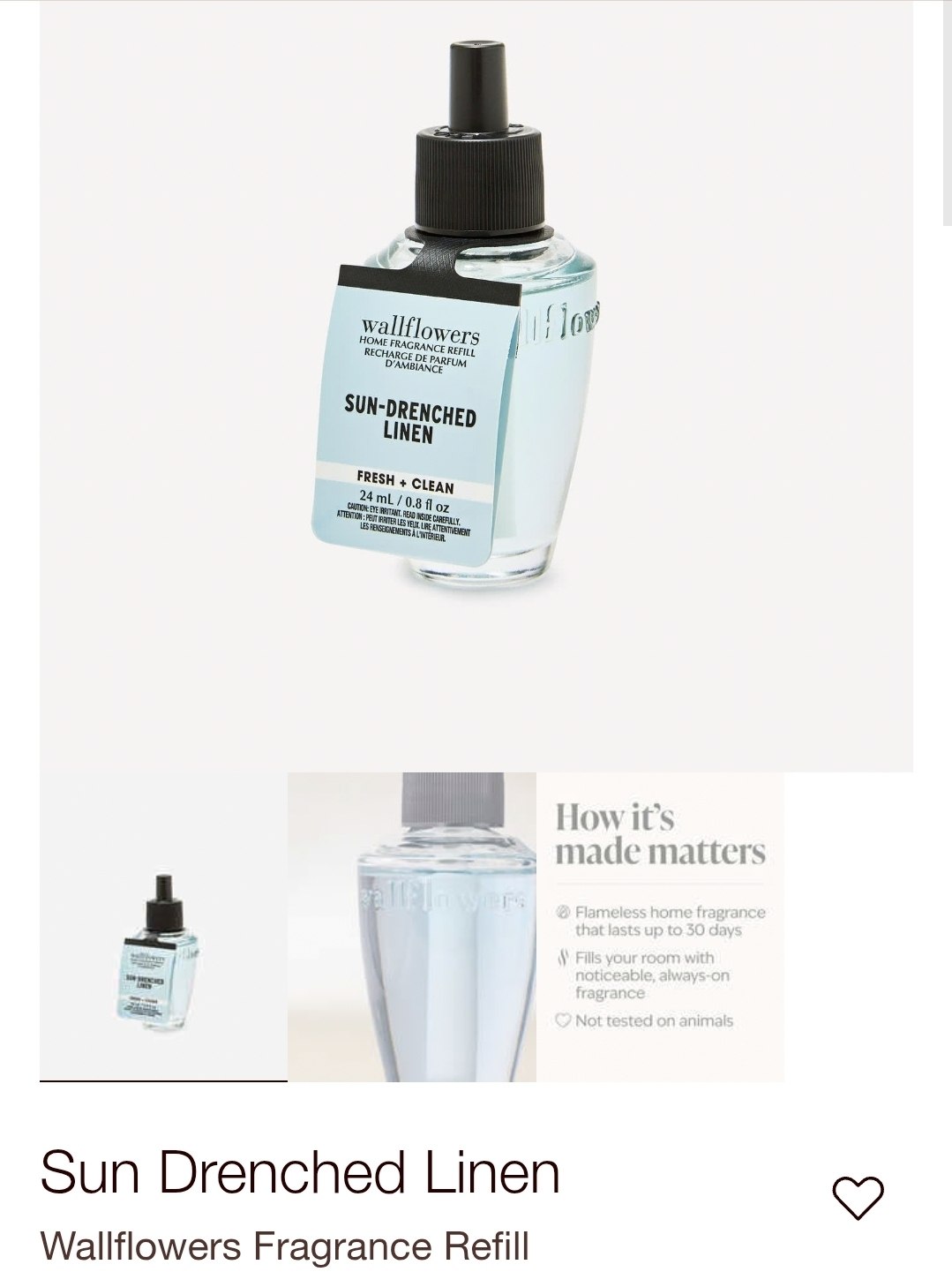 Wallflowers Fragrance Refill