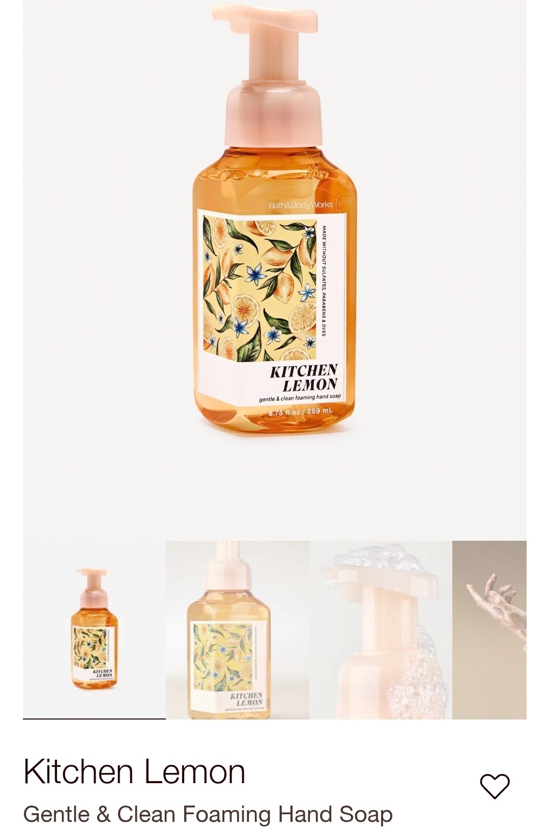 Gentle & Clean Foaming Hand Soap