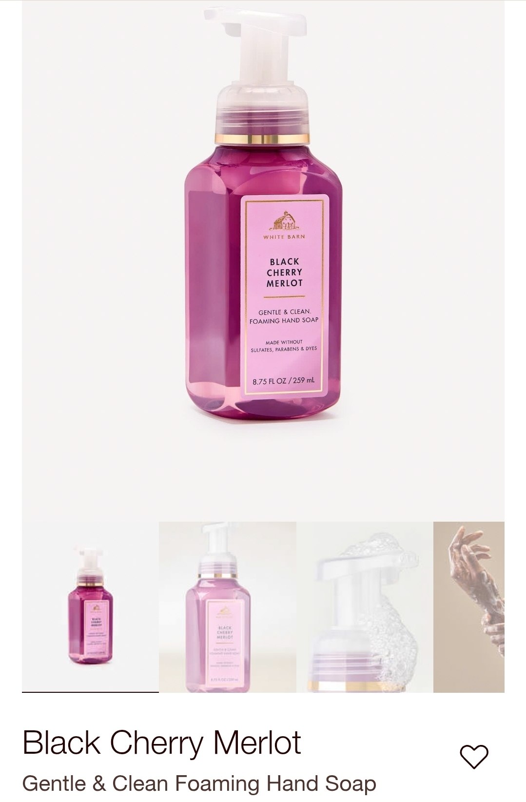 Gentle & Clean Foaming Hand Soap