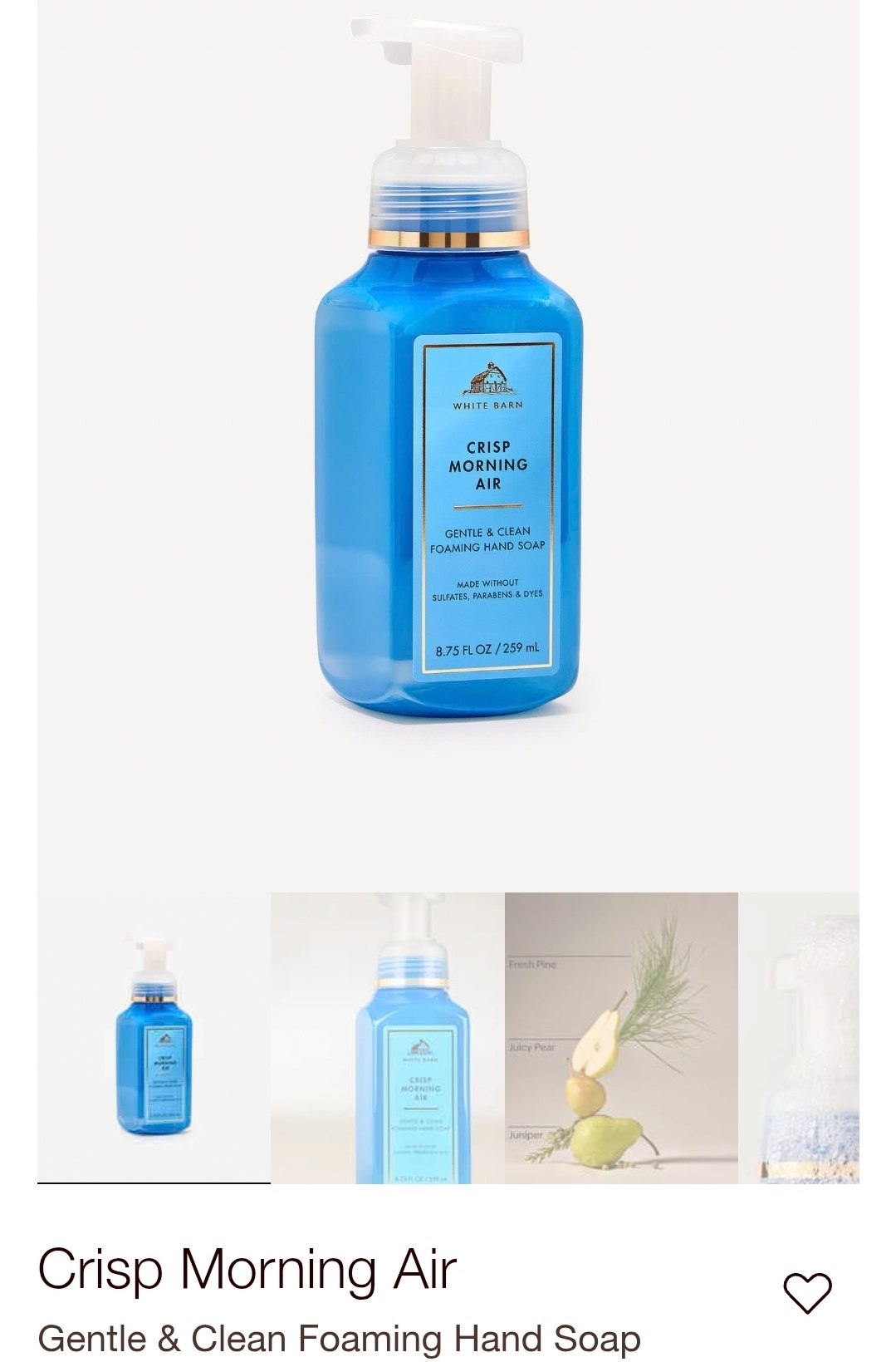 Gentle & Clean Foaming Hand Soap