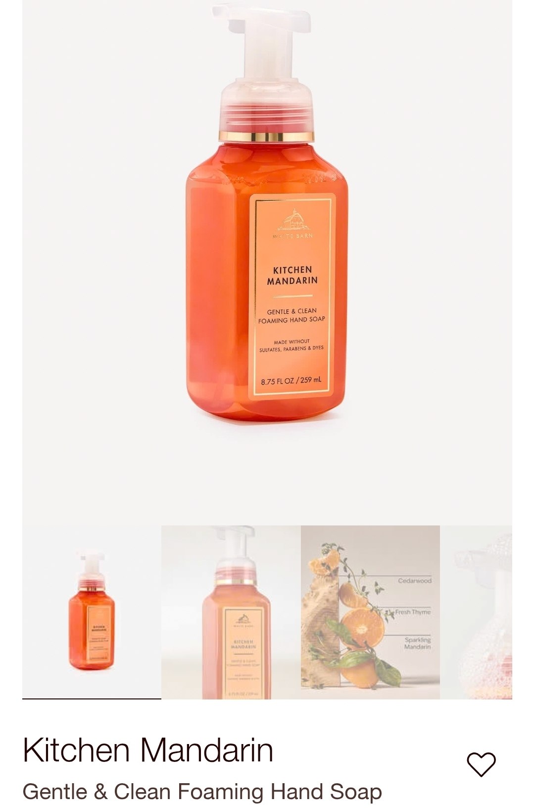Gentle & Clean Foaming Hand Soap