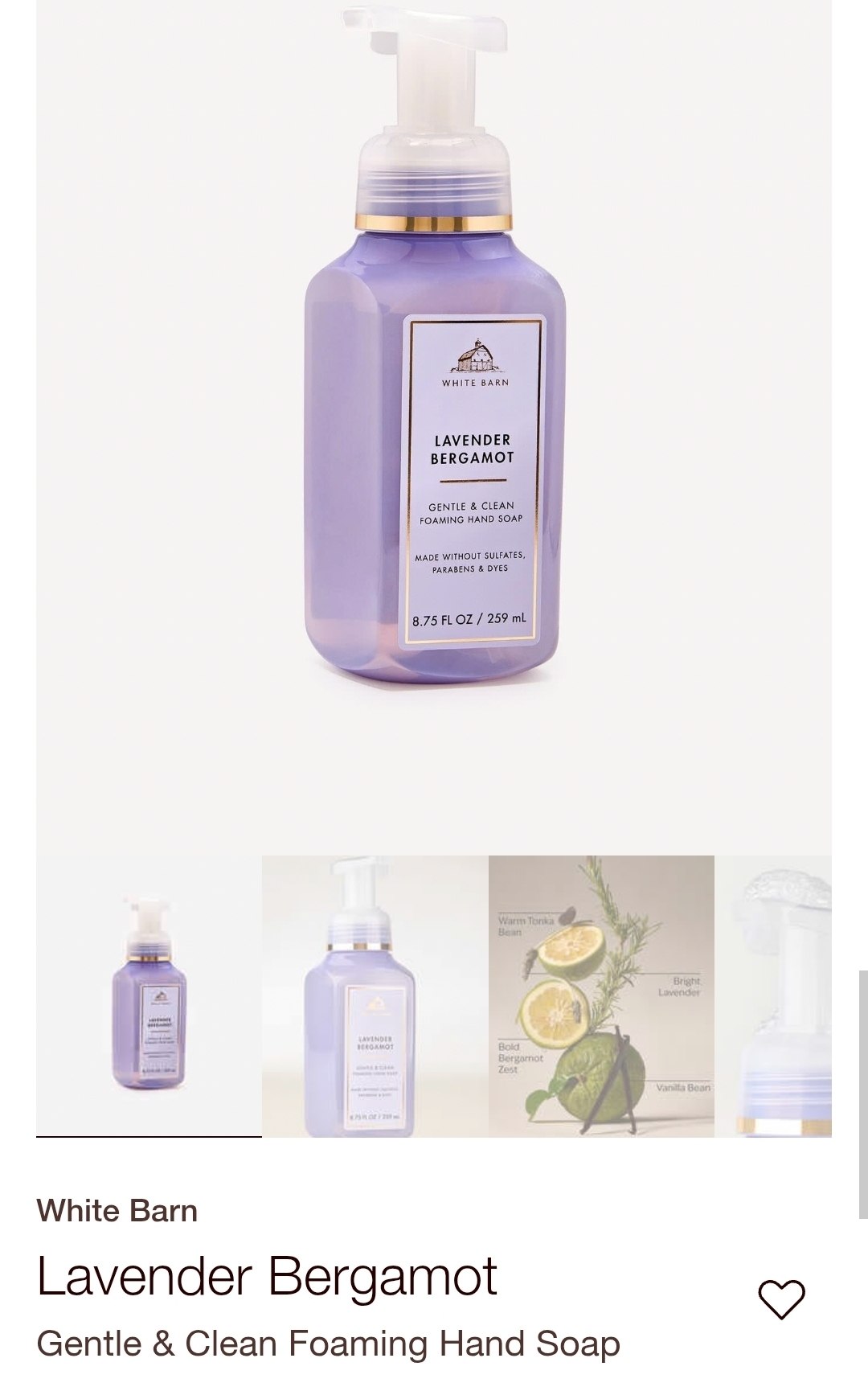 Gentle & Clean Foaming Hand Soap