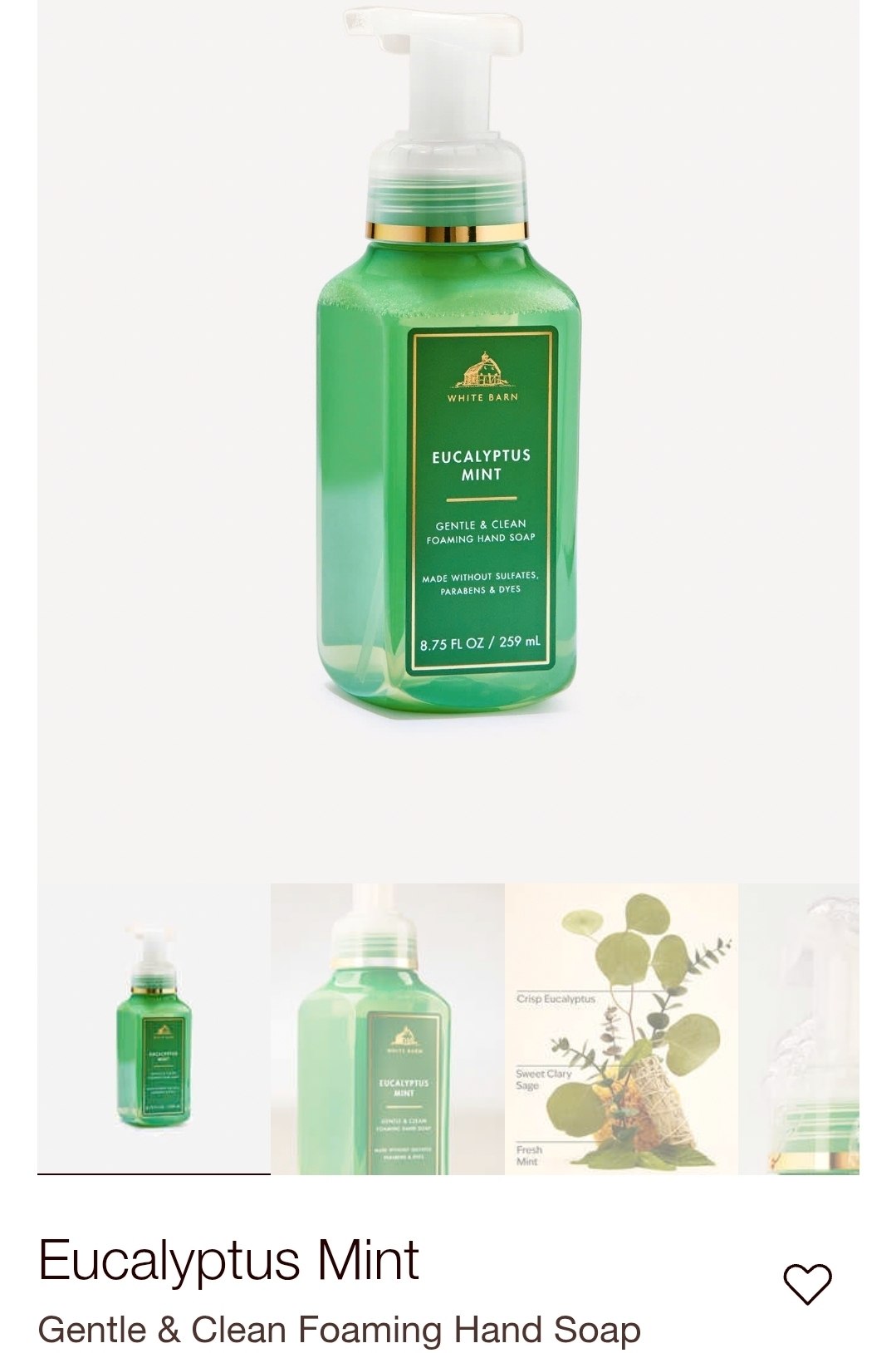 Gentle & Clean Foaming Hand Soap
