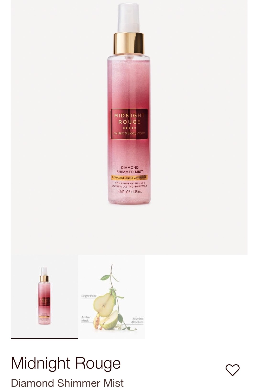 Diamond Shimmer Mist