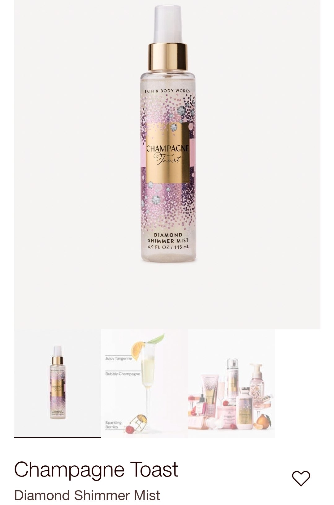 Diamond Shimmer Mist