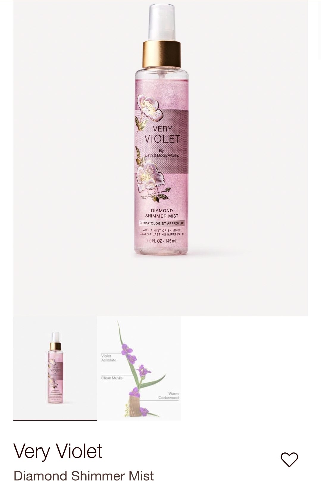 Diamond Shimmer Mist