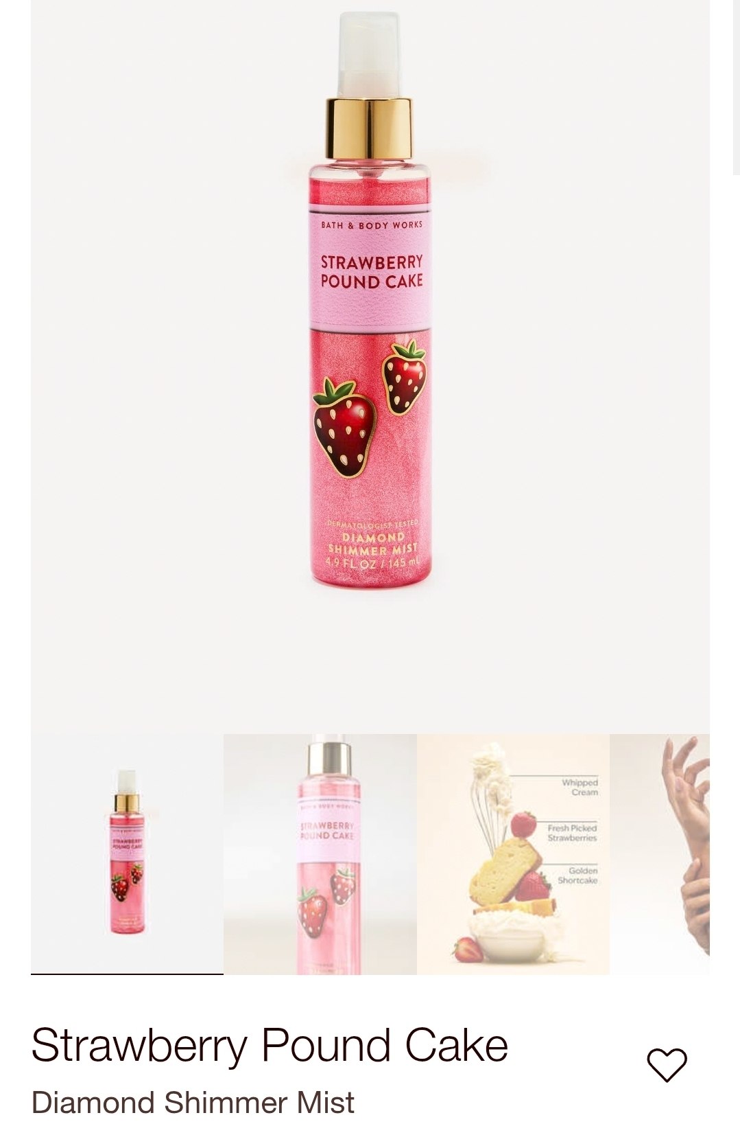 Diamond Shimmer Mist