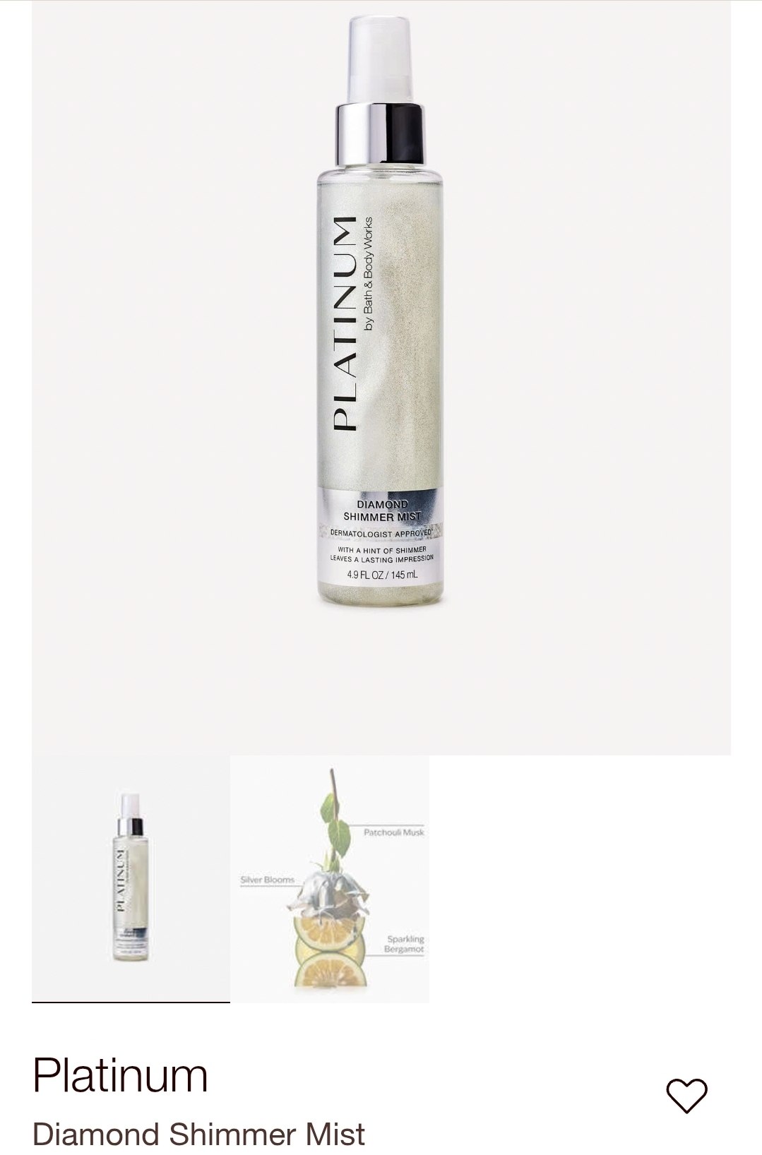 Diamond Shimmer Mist