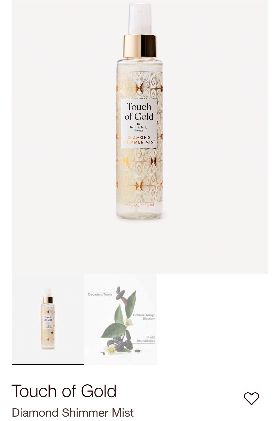 Diamond Shimmer Mist