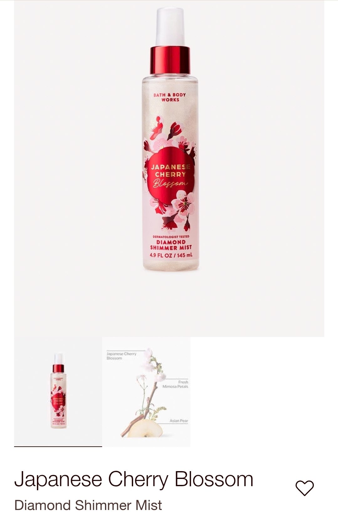 Diamond Shimmer Mist